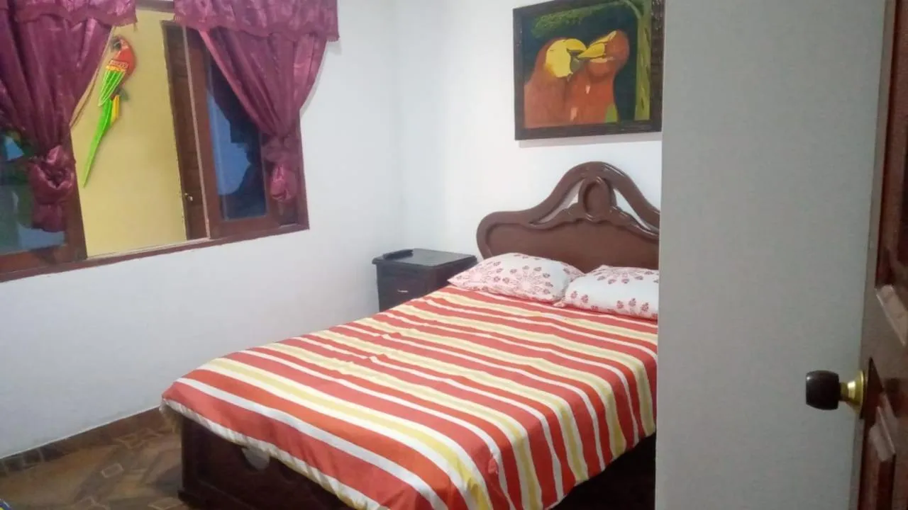 Bed in Hostal Selvatrip