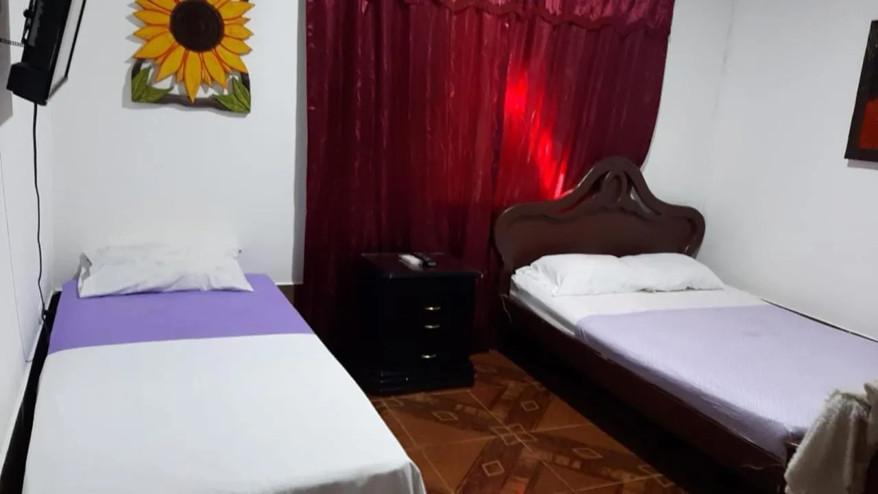 Bed in Hostal Selvatrip