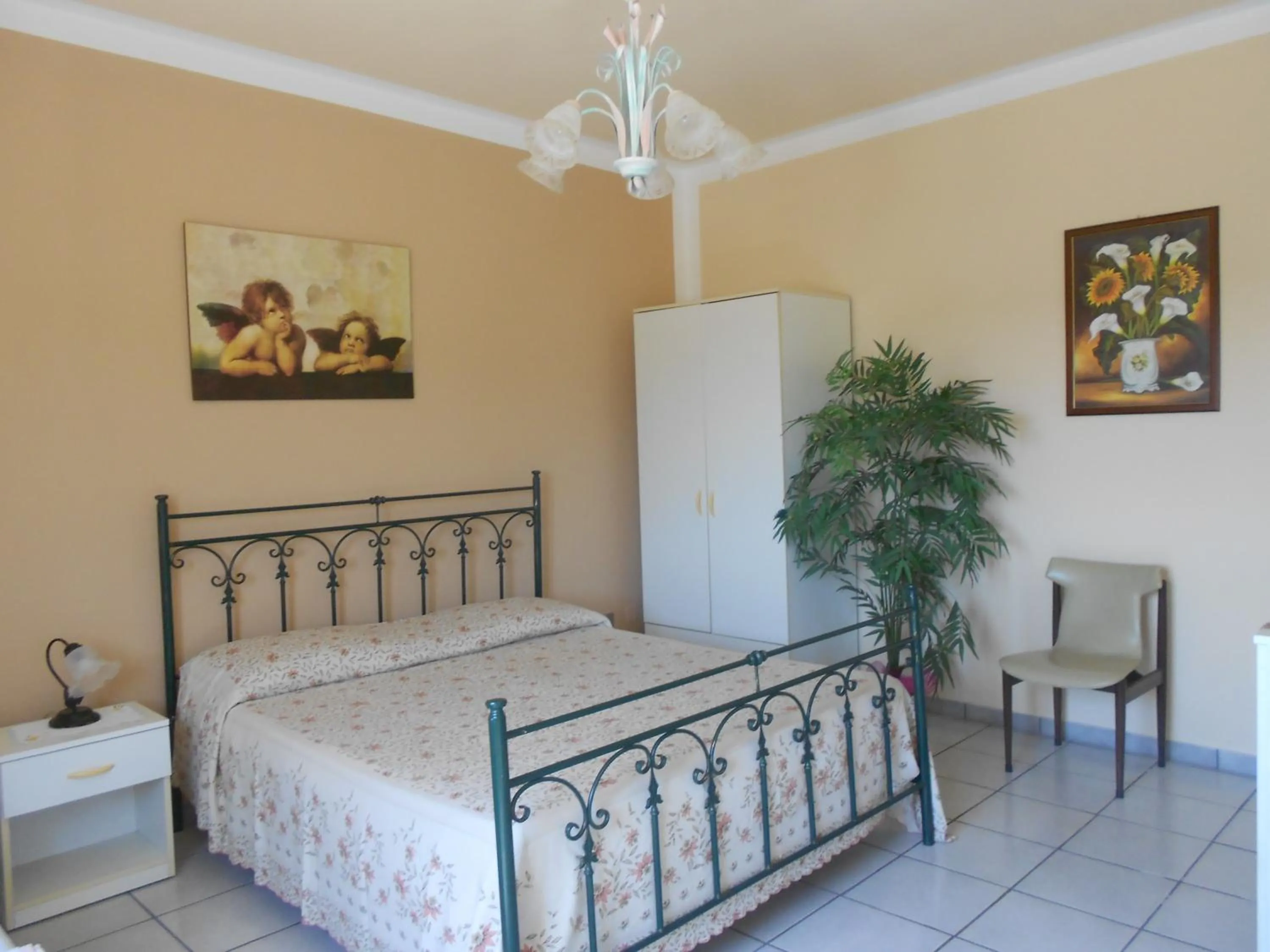 Garden view in B&B La Gioconda