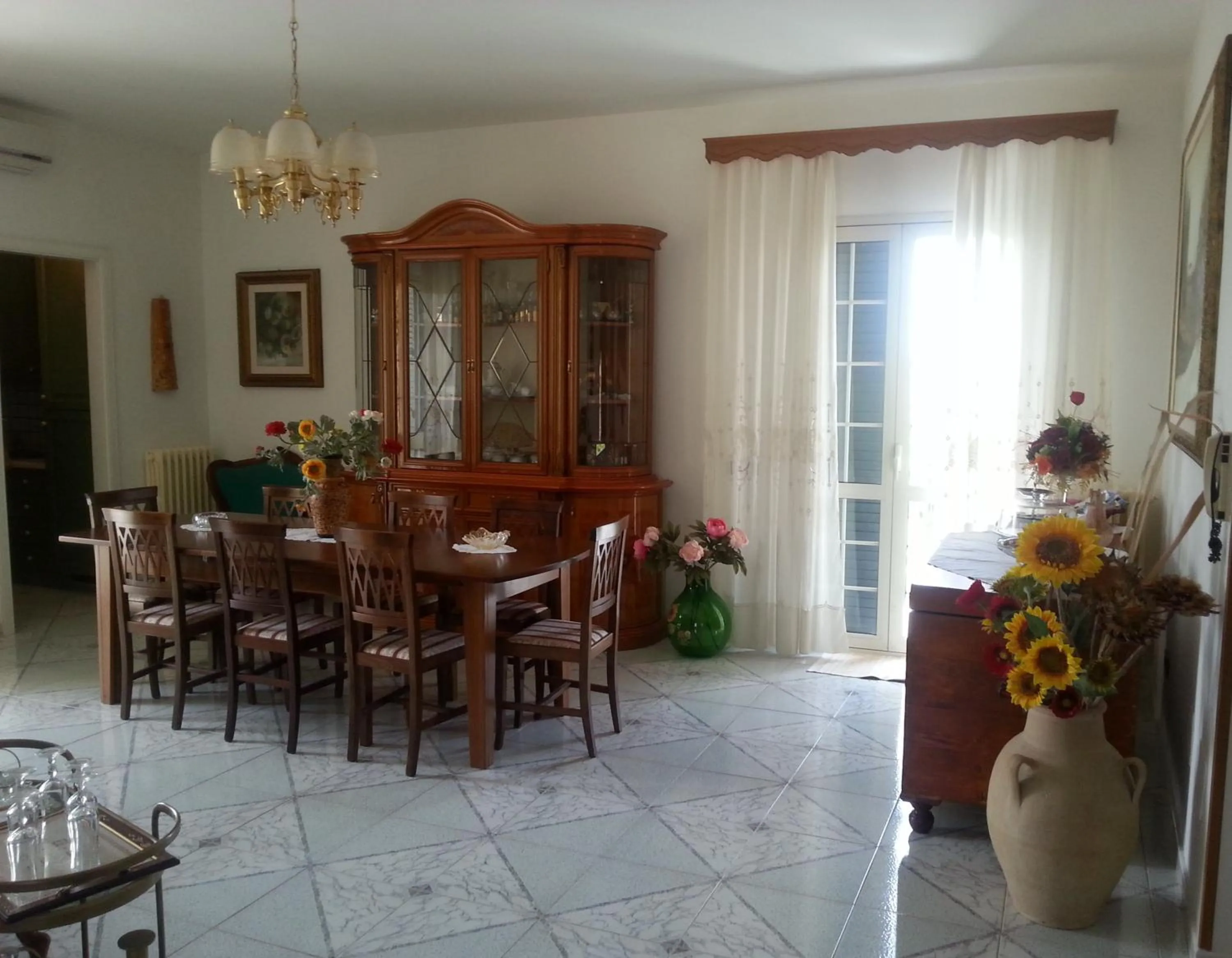 Communal lounge/ TV room in B&B La Gioconda