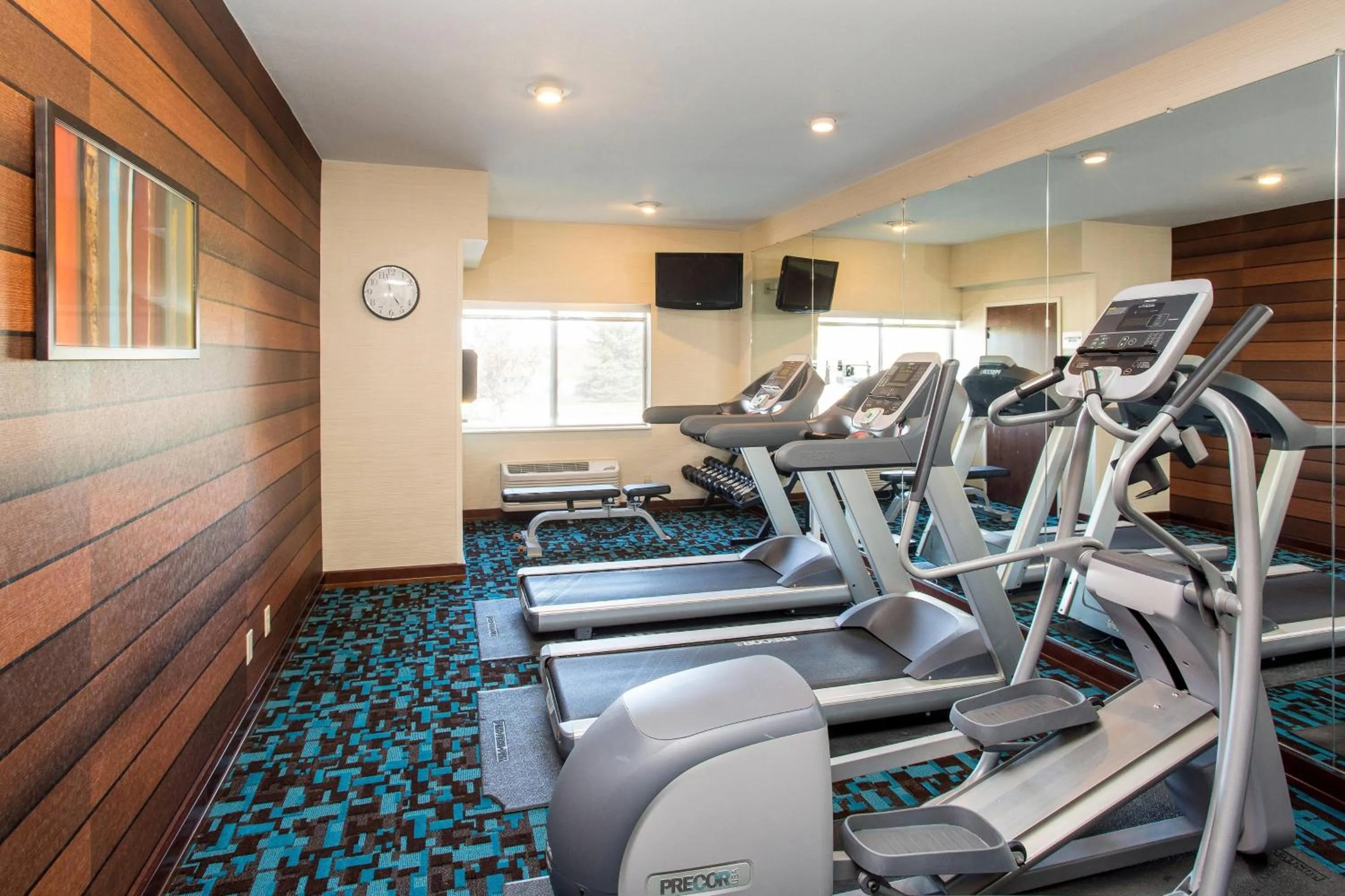 Fitness centre/facilities in Fairfield Inn & Suites Cheyenne