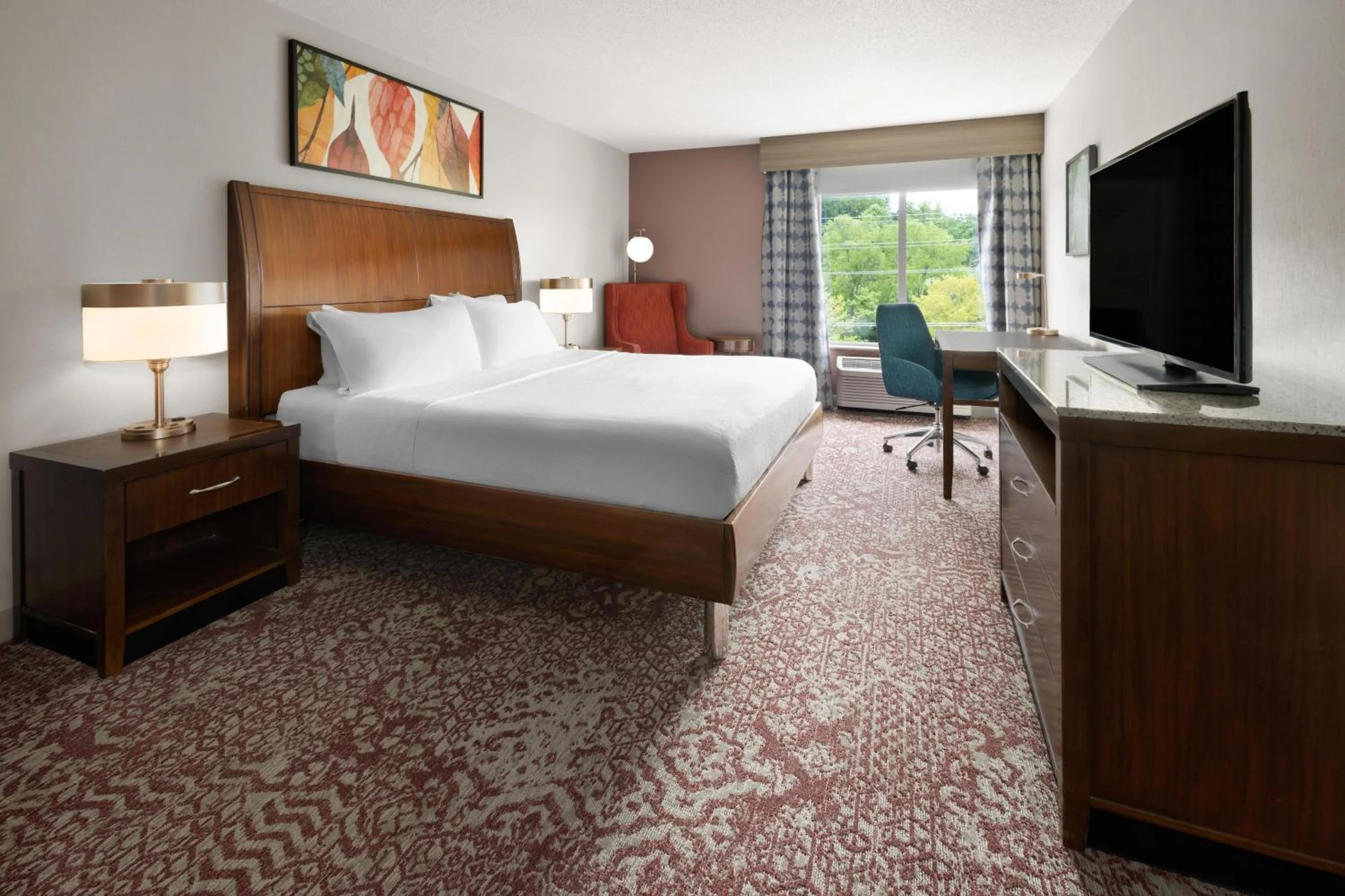 Bed in Hilton Garden Inn State College