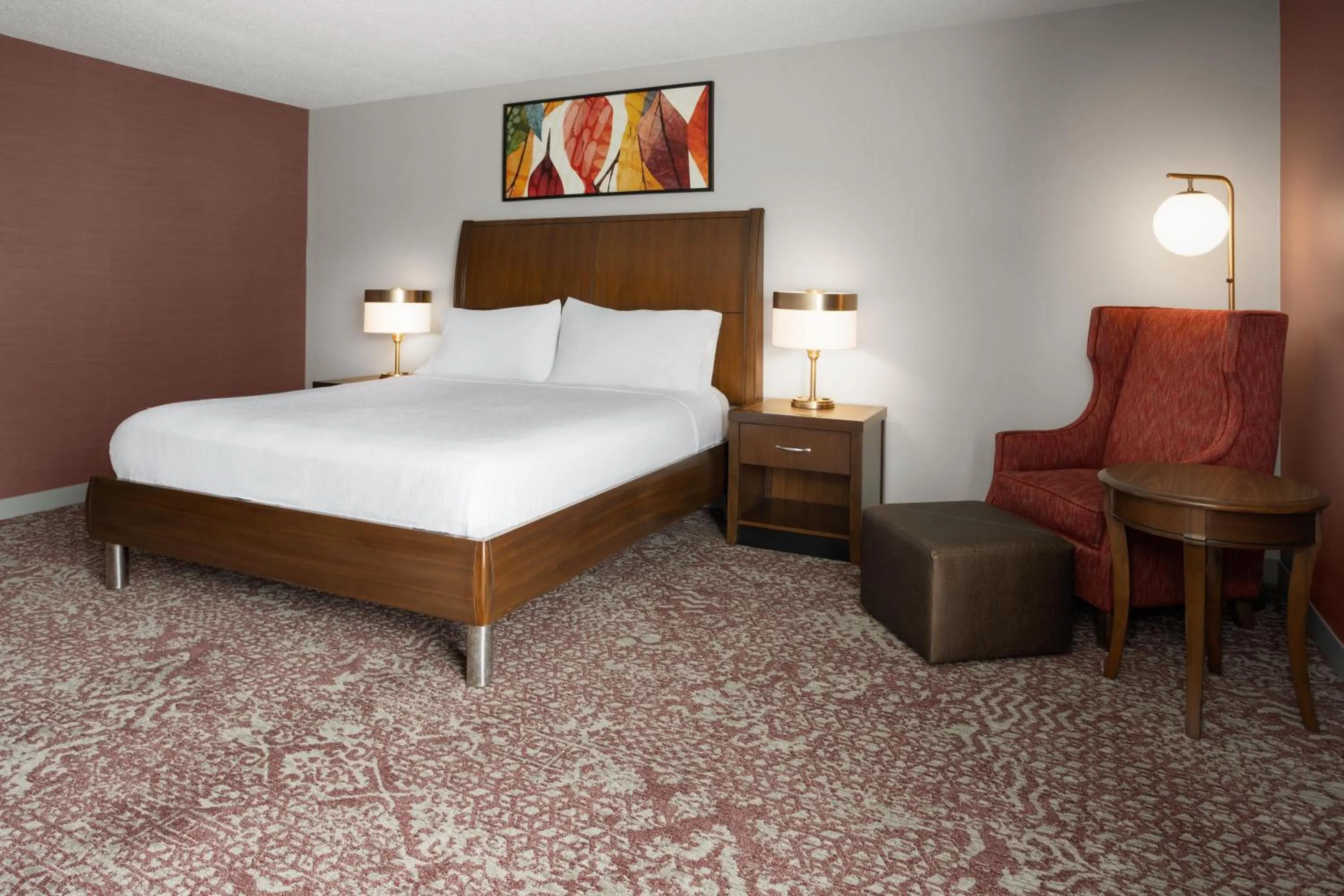 Bed in Hilton Garden Inn State College