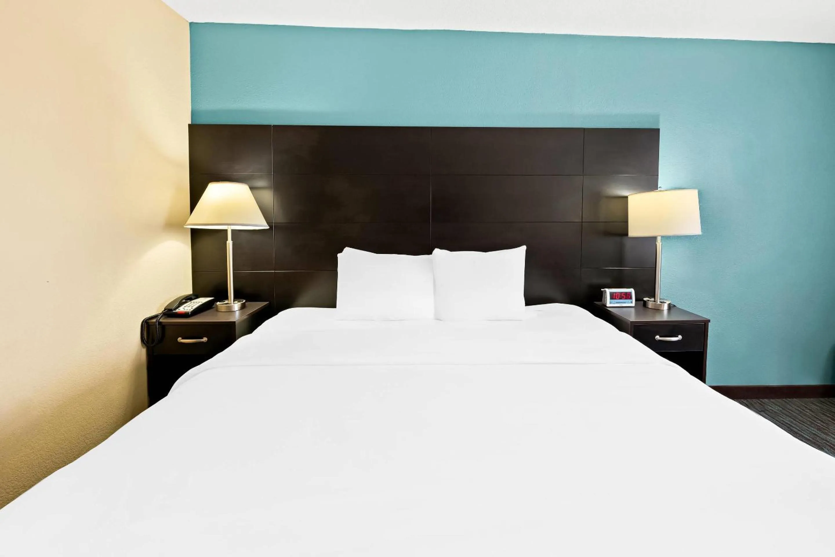 Bedroom, Bed in Quality Inn Dayton Airport