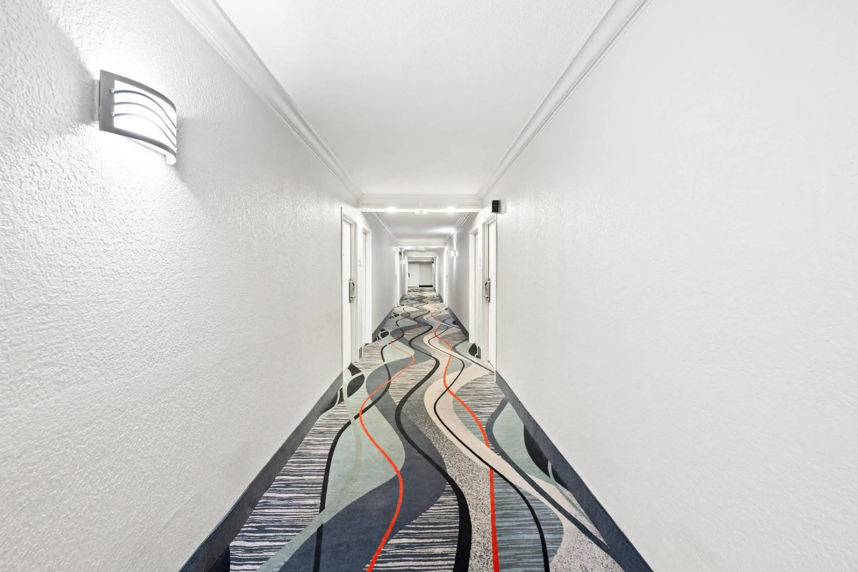 Lobby or reception in Quality Inn Dayton Airport