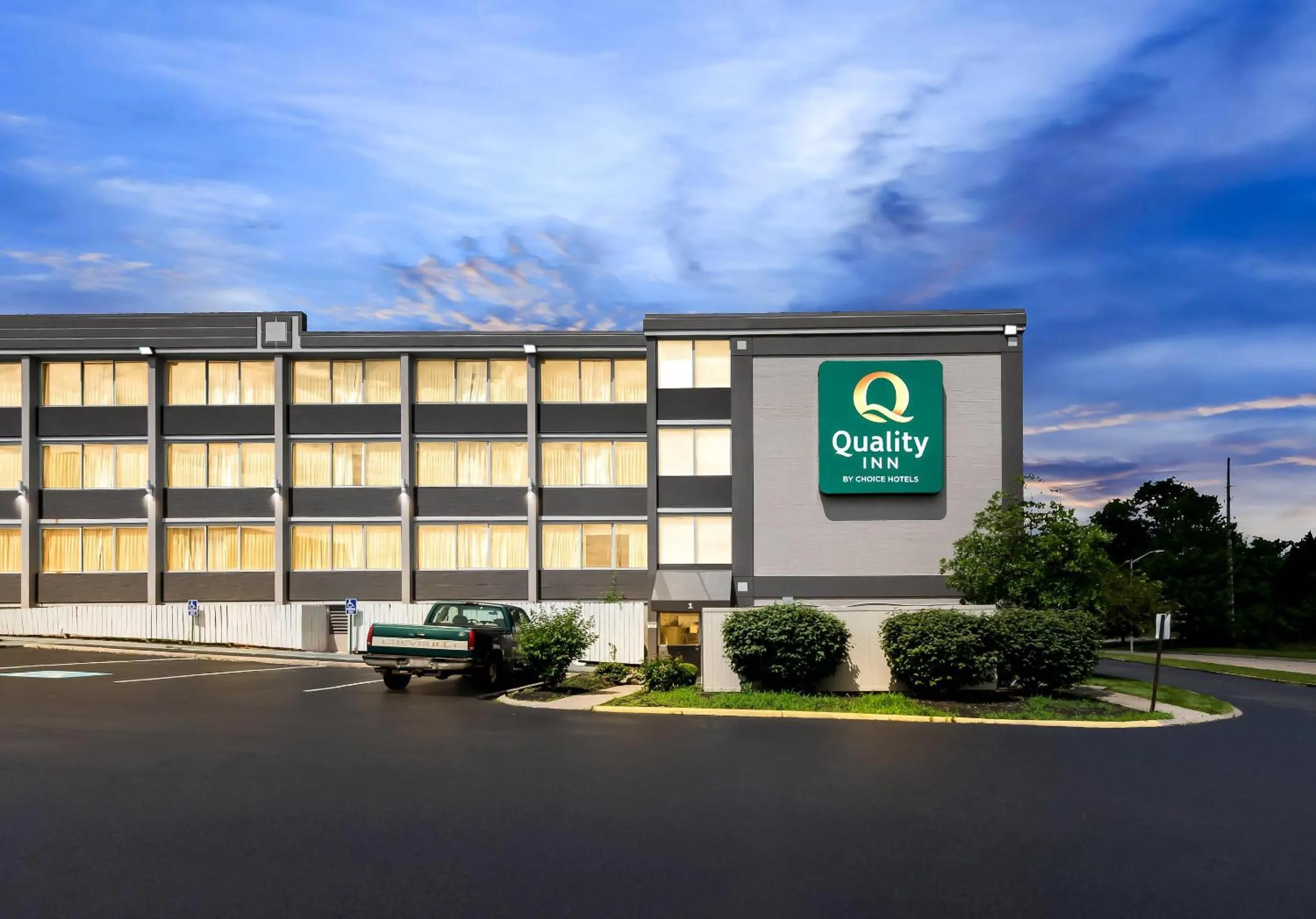Property building in Quality Inn Dayton Airport