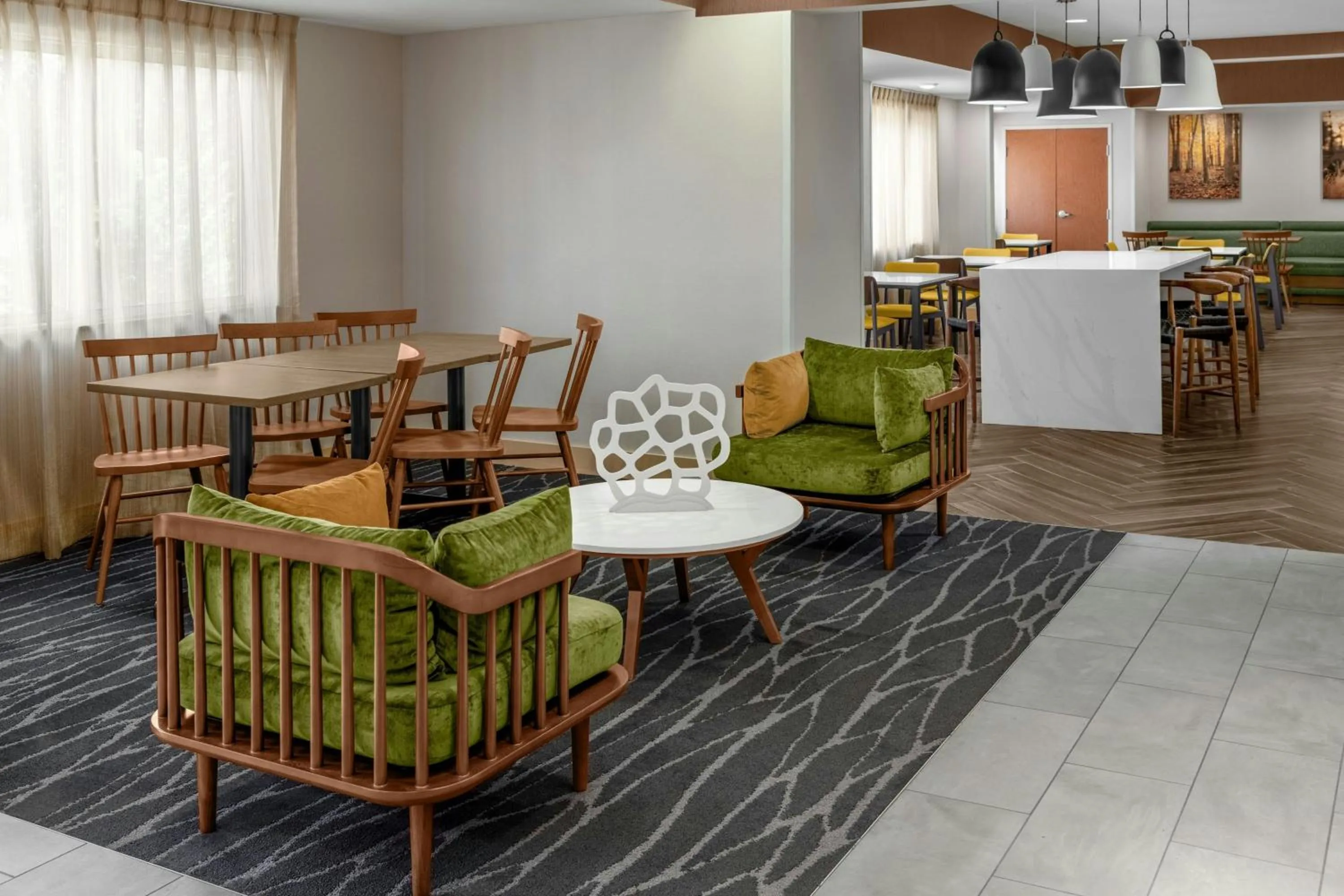 Lobby or reception in Fairfield Inn & Suites Saginaw