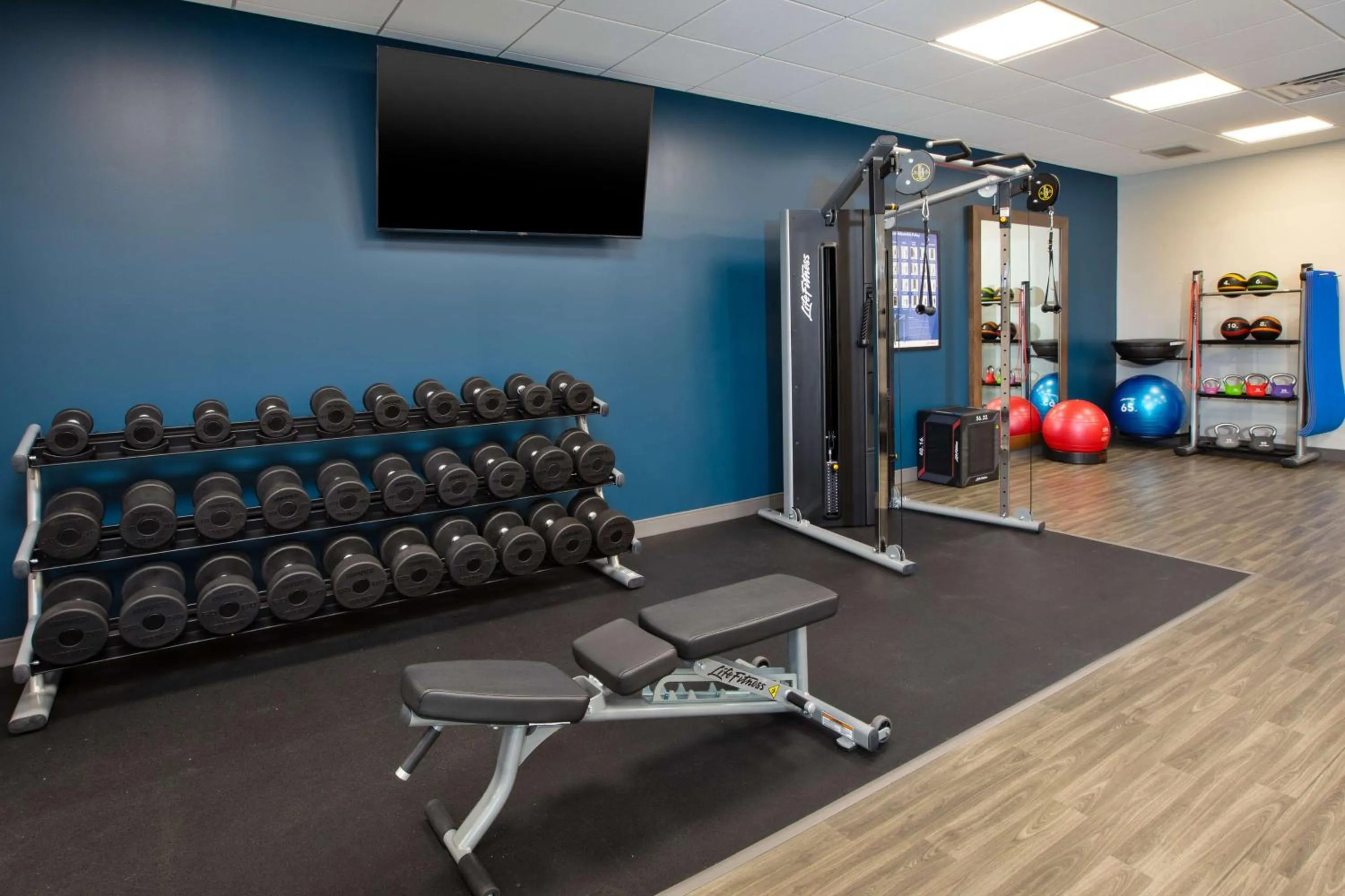 Fitness centre/facilities in Hampton Inn & Suites Spartanburg-I-26-Westgate Mall