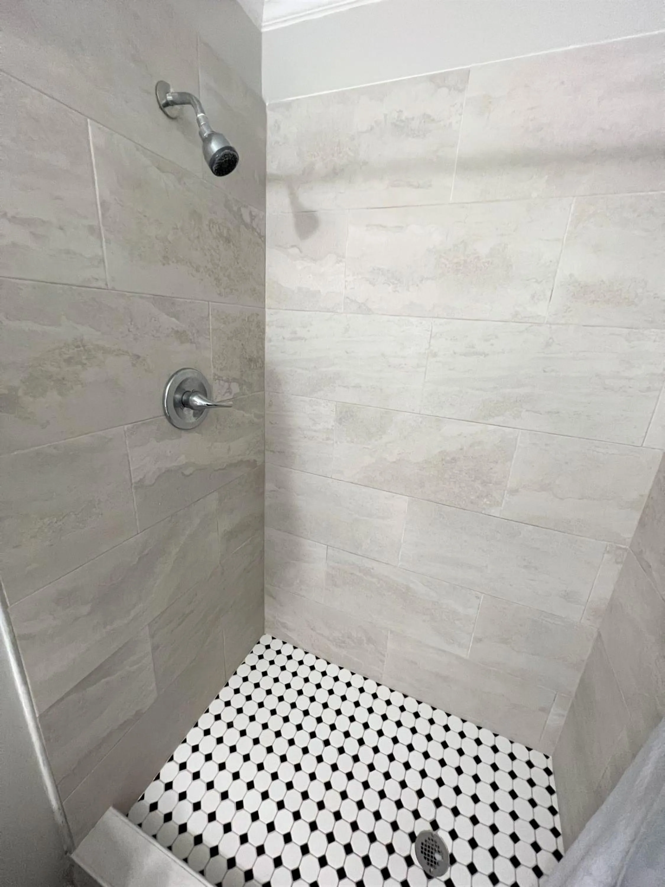 Shower in Sand Dollar Motel