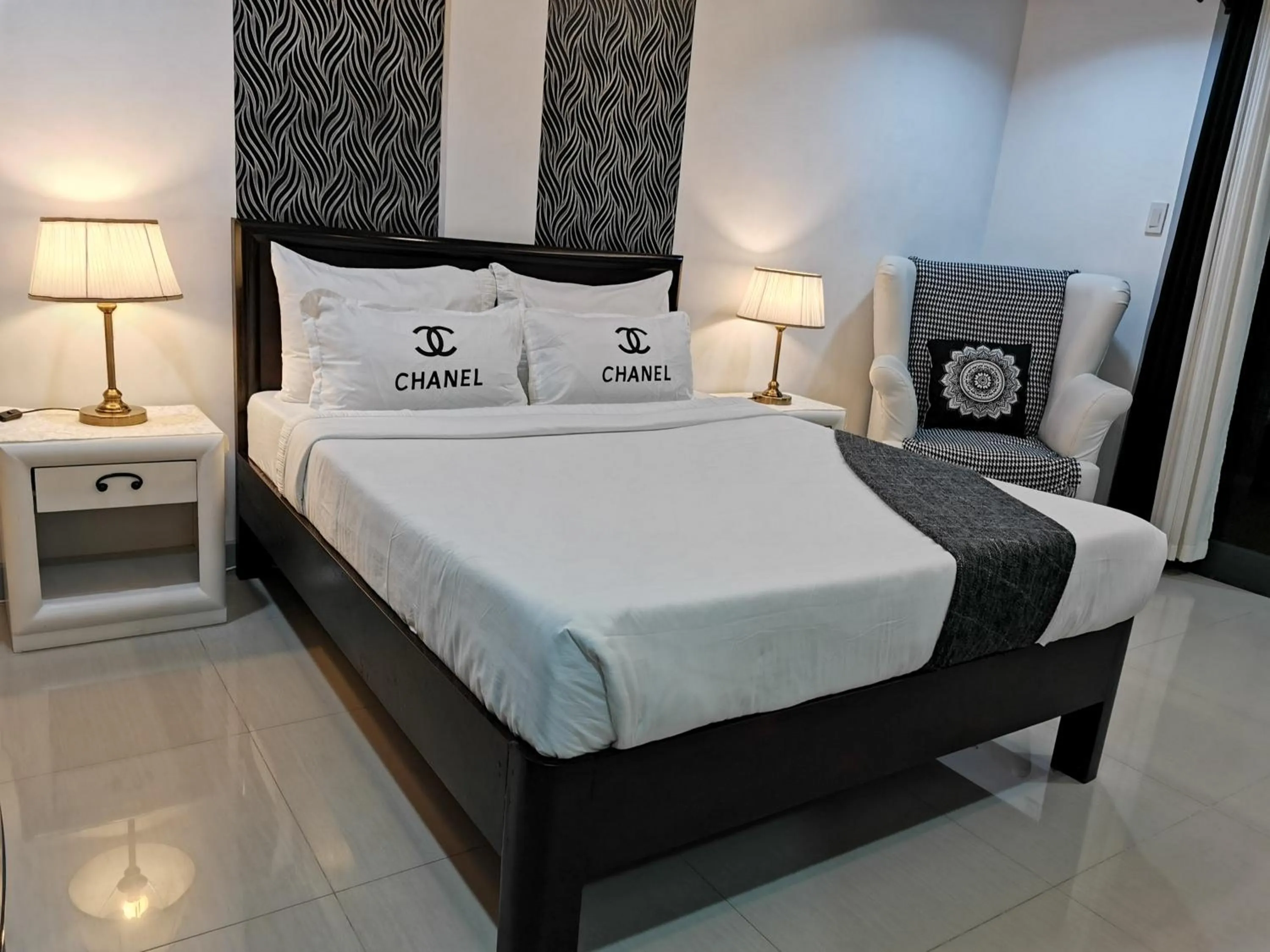 Bed in Bayview Country Inn El Nido