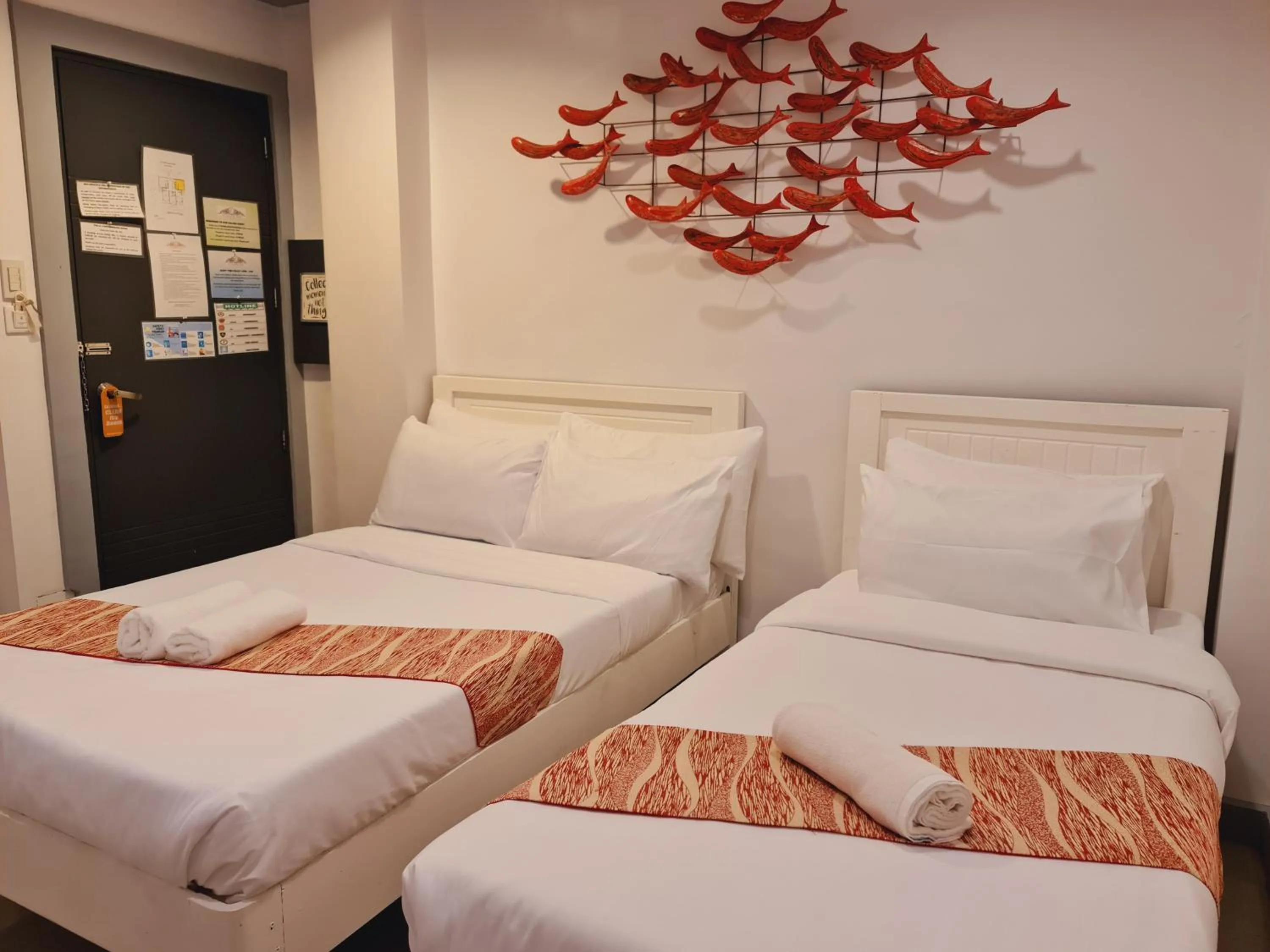 Bed in Bayview Country Inn El Nido