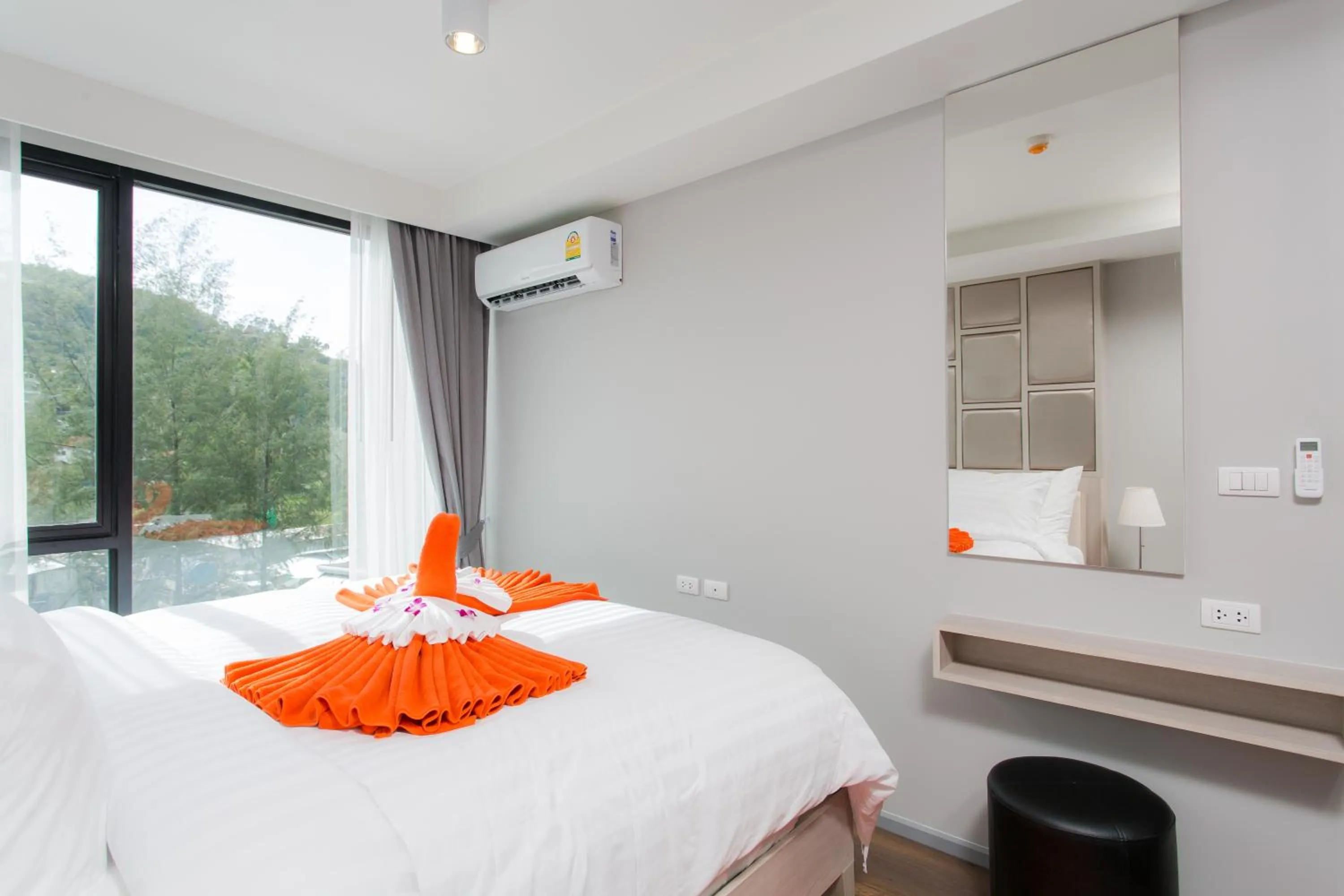 Bedroom, Bed in 6th Avenue Surin Beach - Official Account