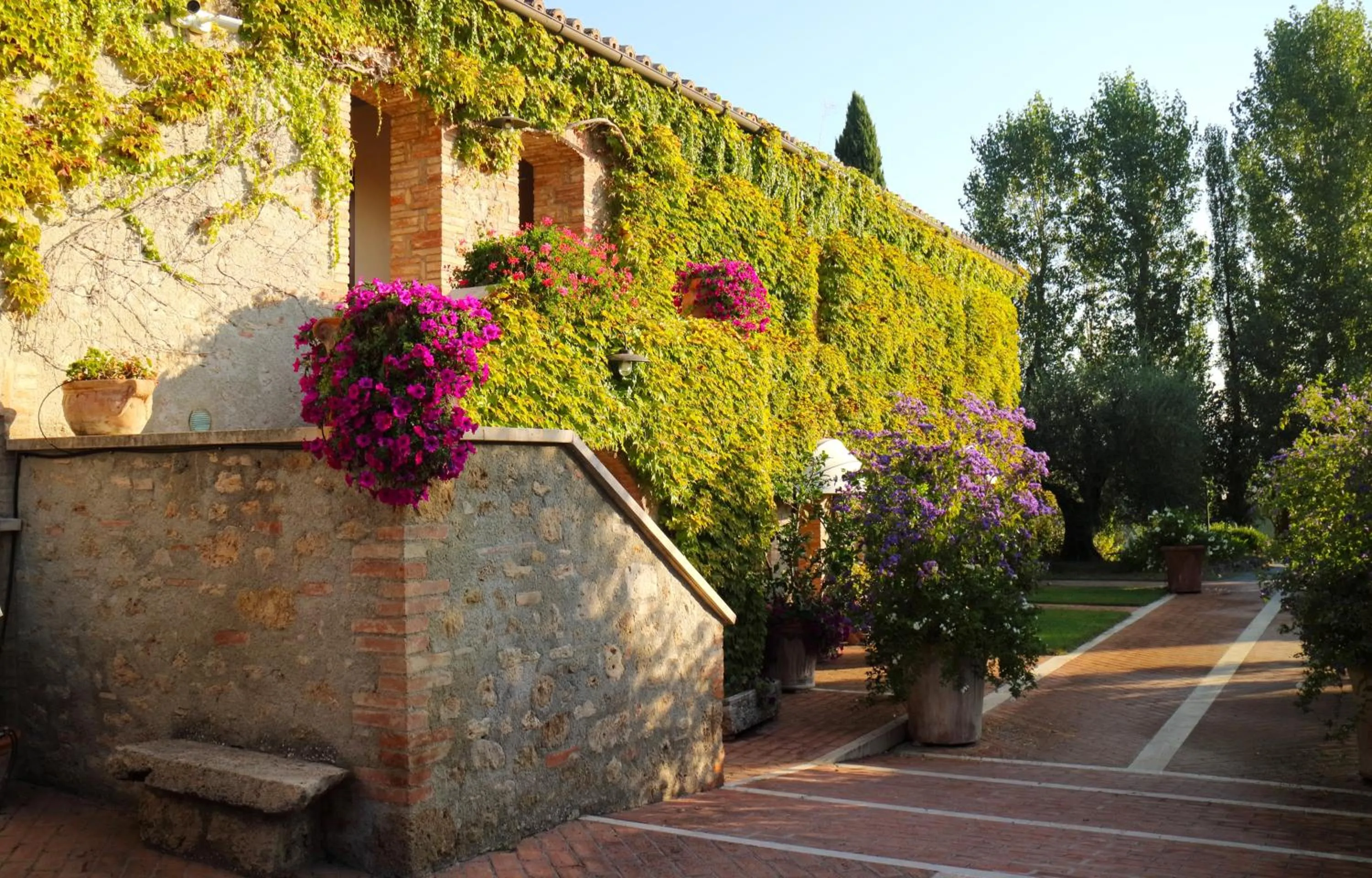 Property building in Agriturismo La Sovana