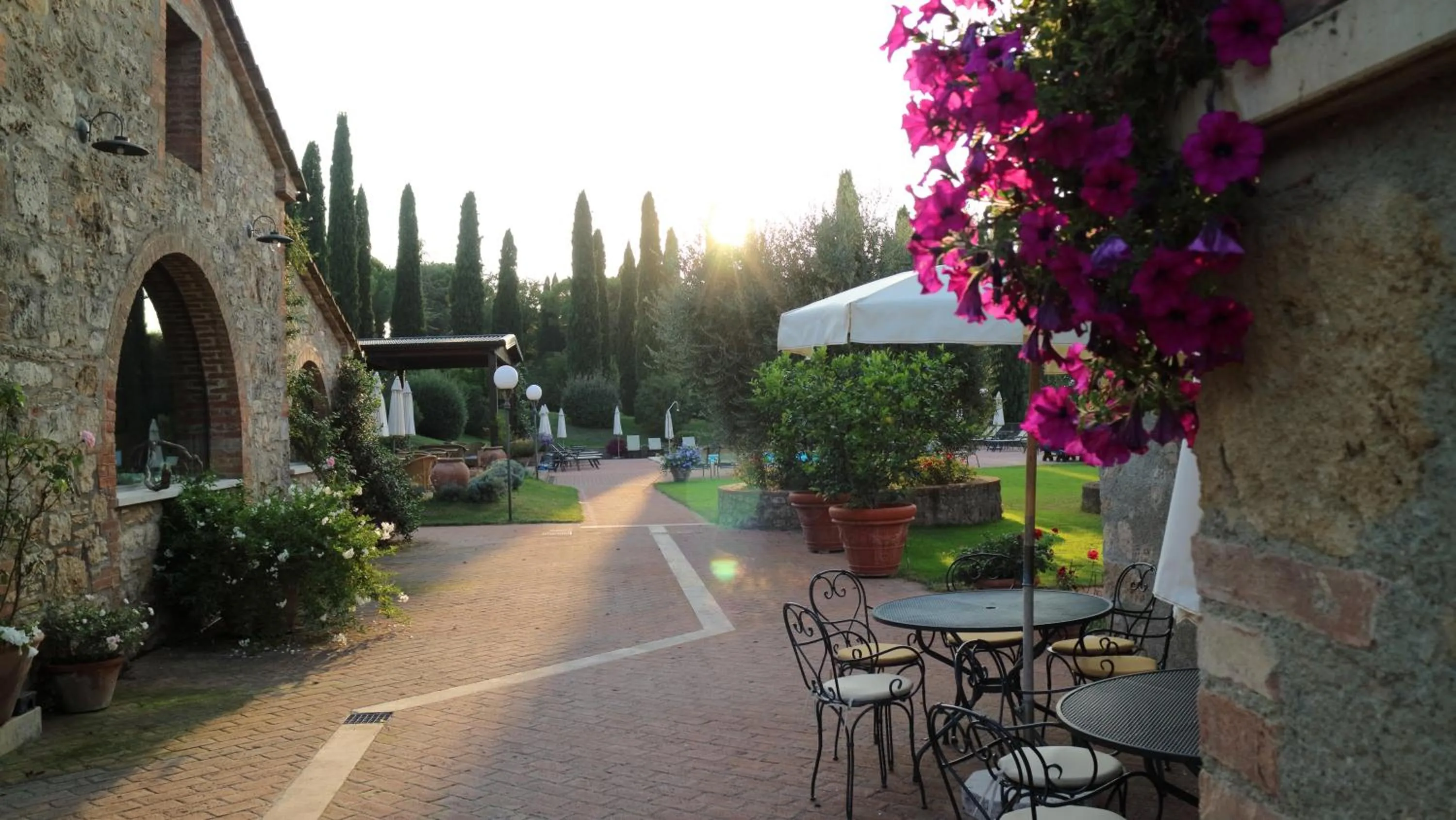 Property building in Agriturismo La Sovana