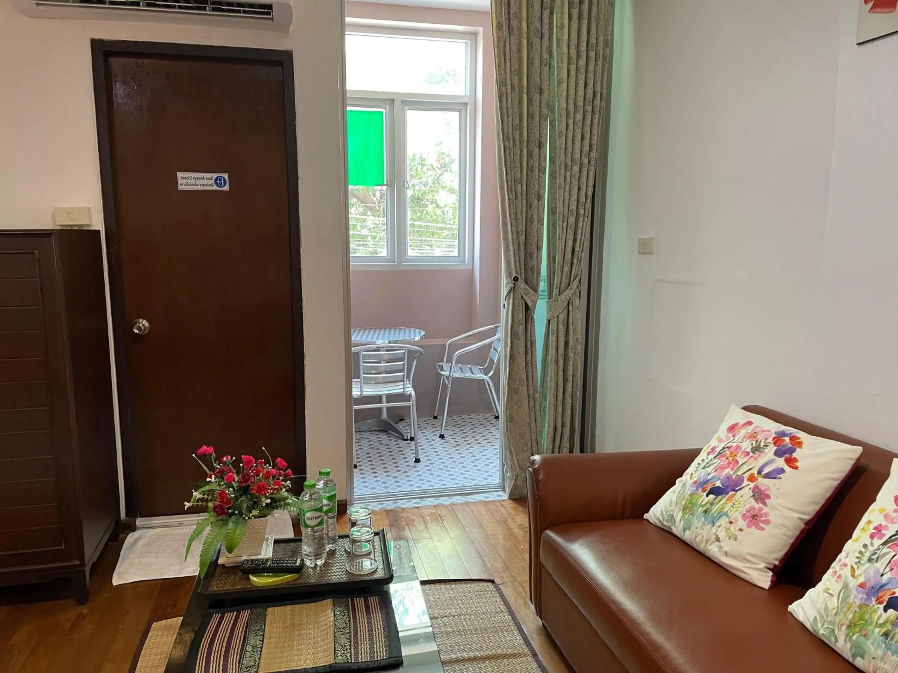 Seating area in Nawaporn Place