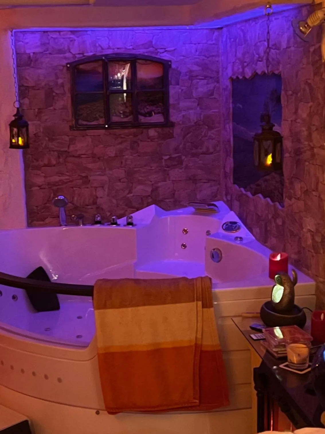 Hot Tub in Haus Drei Tannen