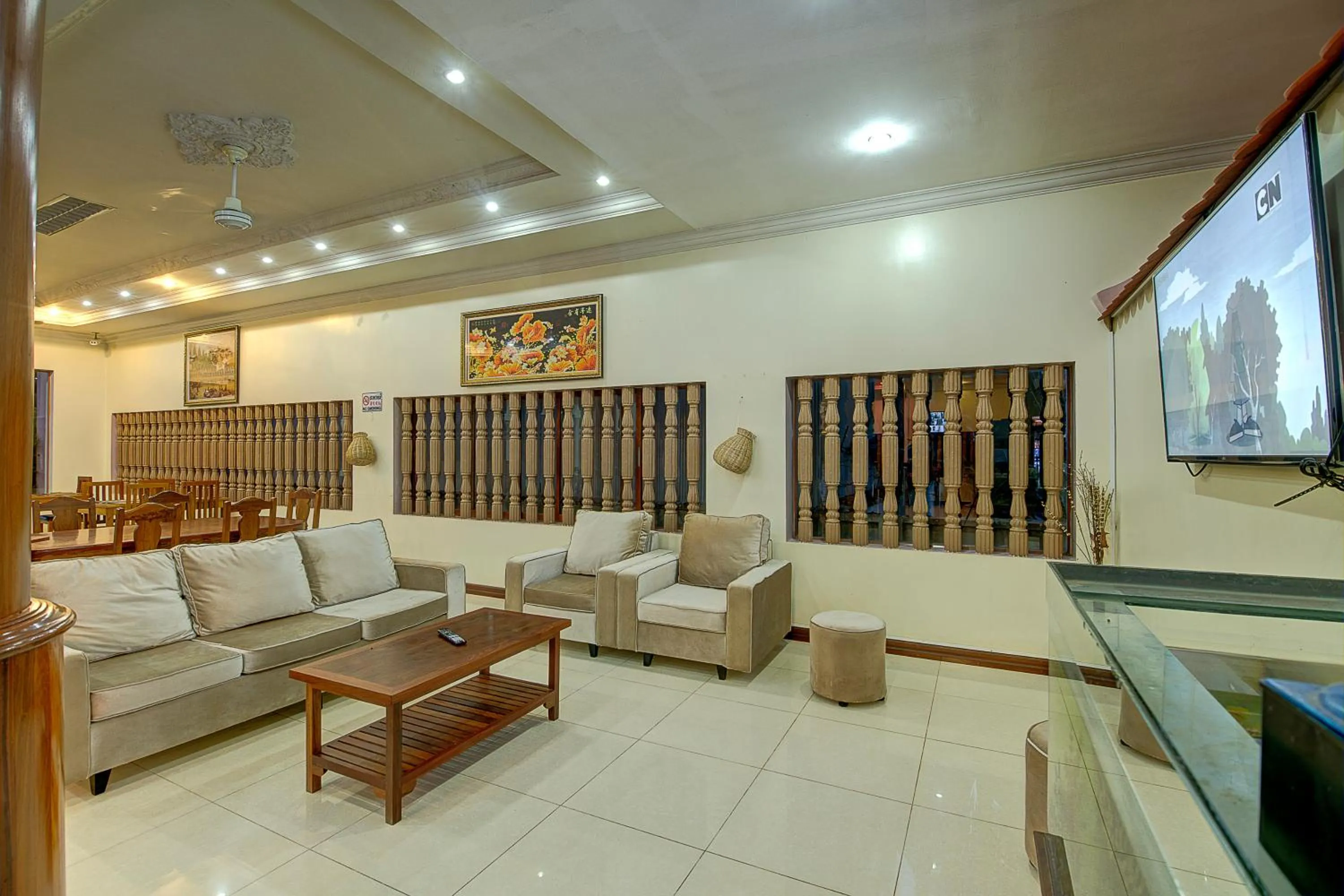 Lobby or reception in DV Angkor Villa