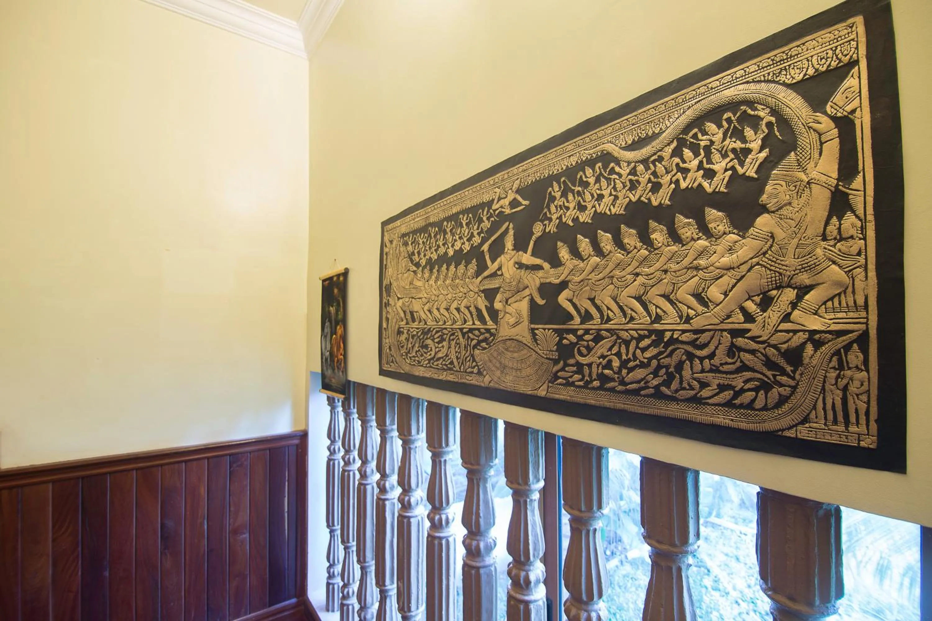 Decorative detail in DV Angkor Villa