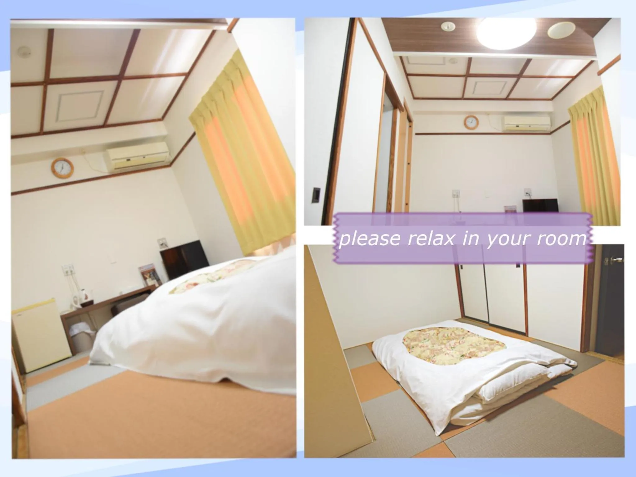 Bed in Hotel Wakamatsu Excel