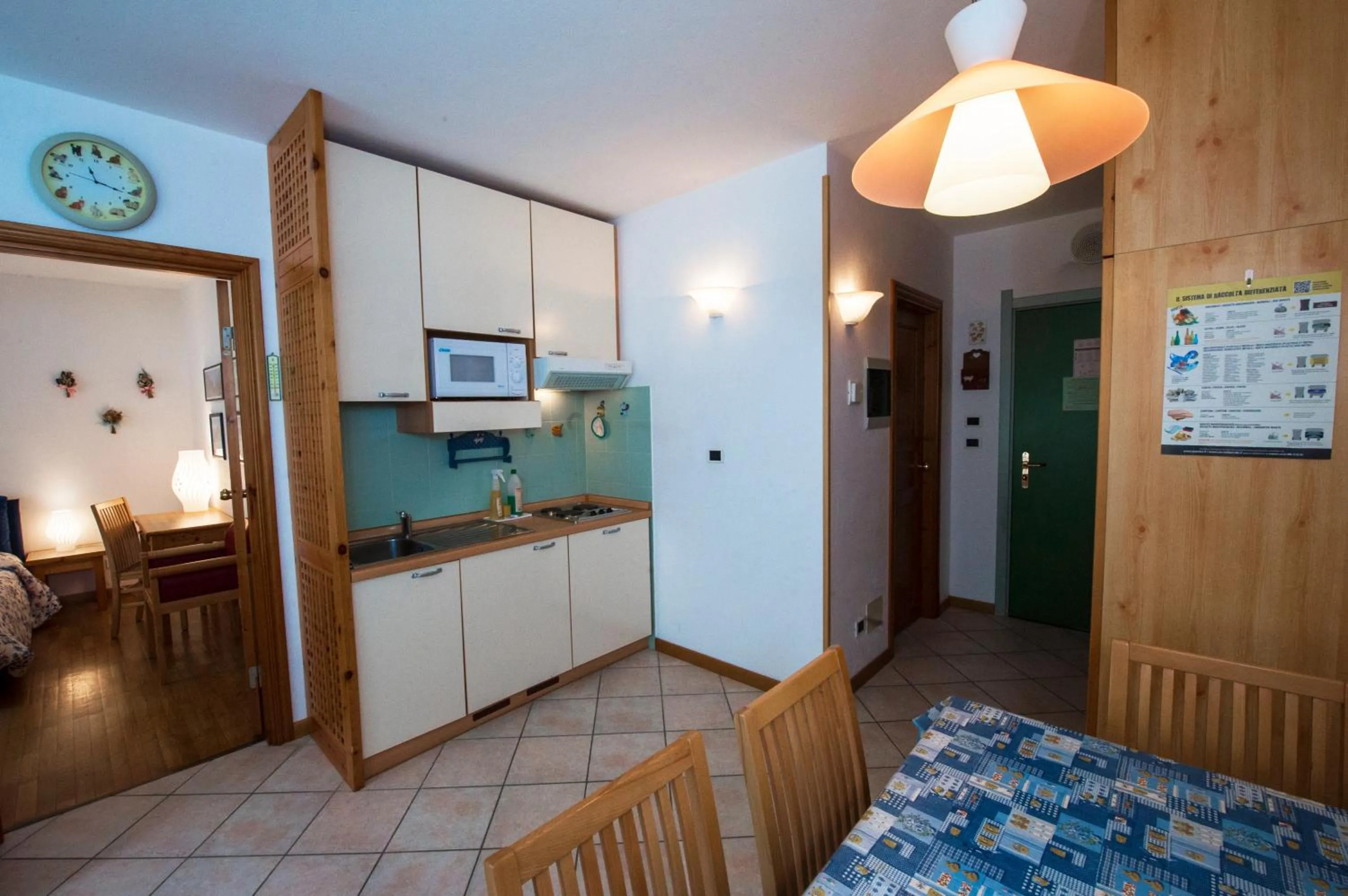 Kitchen or kitchenette in Residenza Del Sole