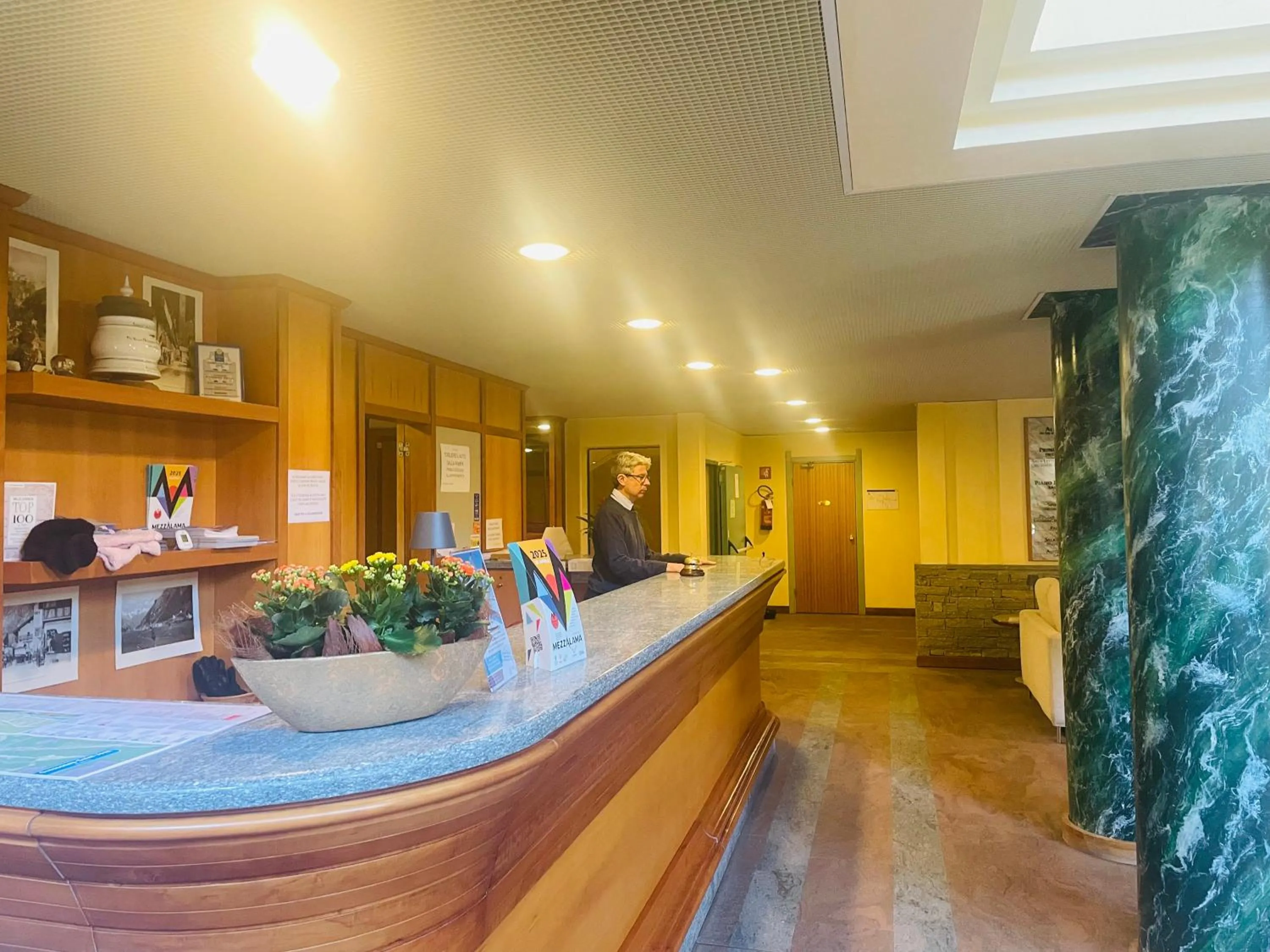 Lobby or reception in Residenza Del Sole