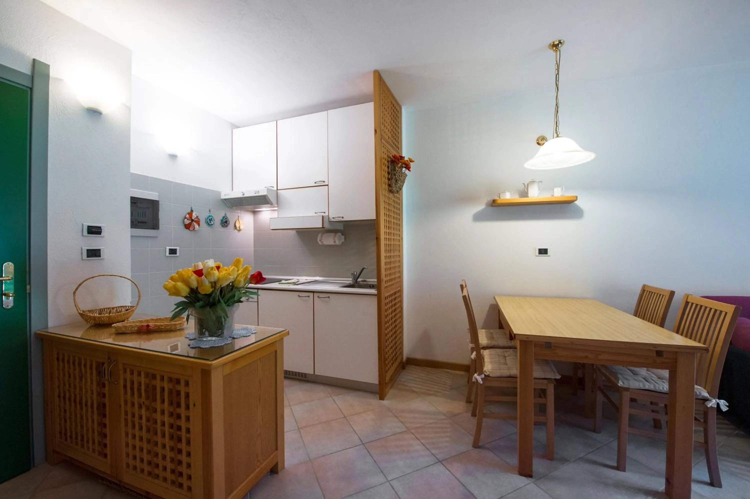 Kitchen or kitchenette in Residenza Del Sole