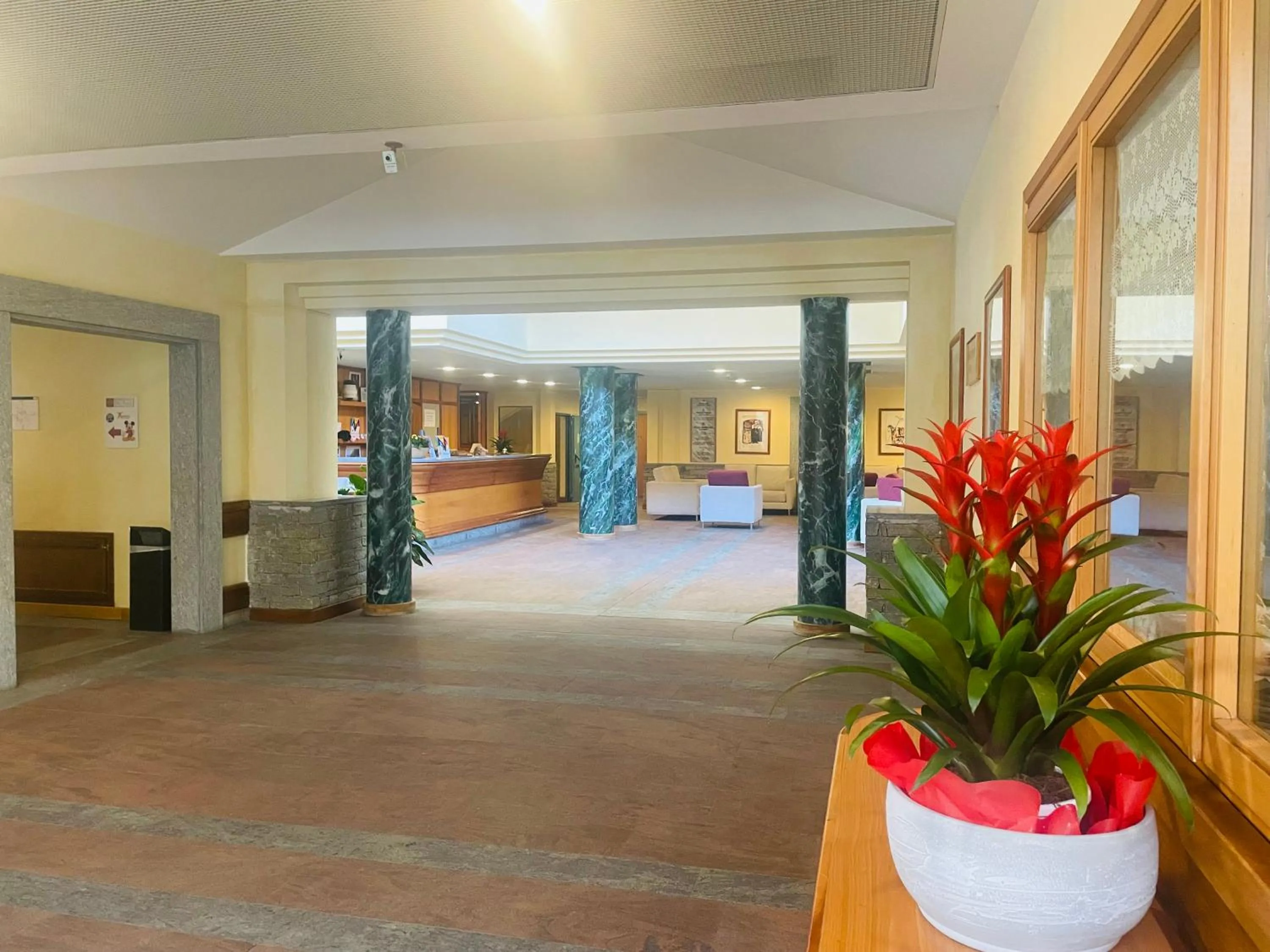 Lobby or reception in Residenza Del Sole