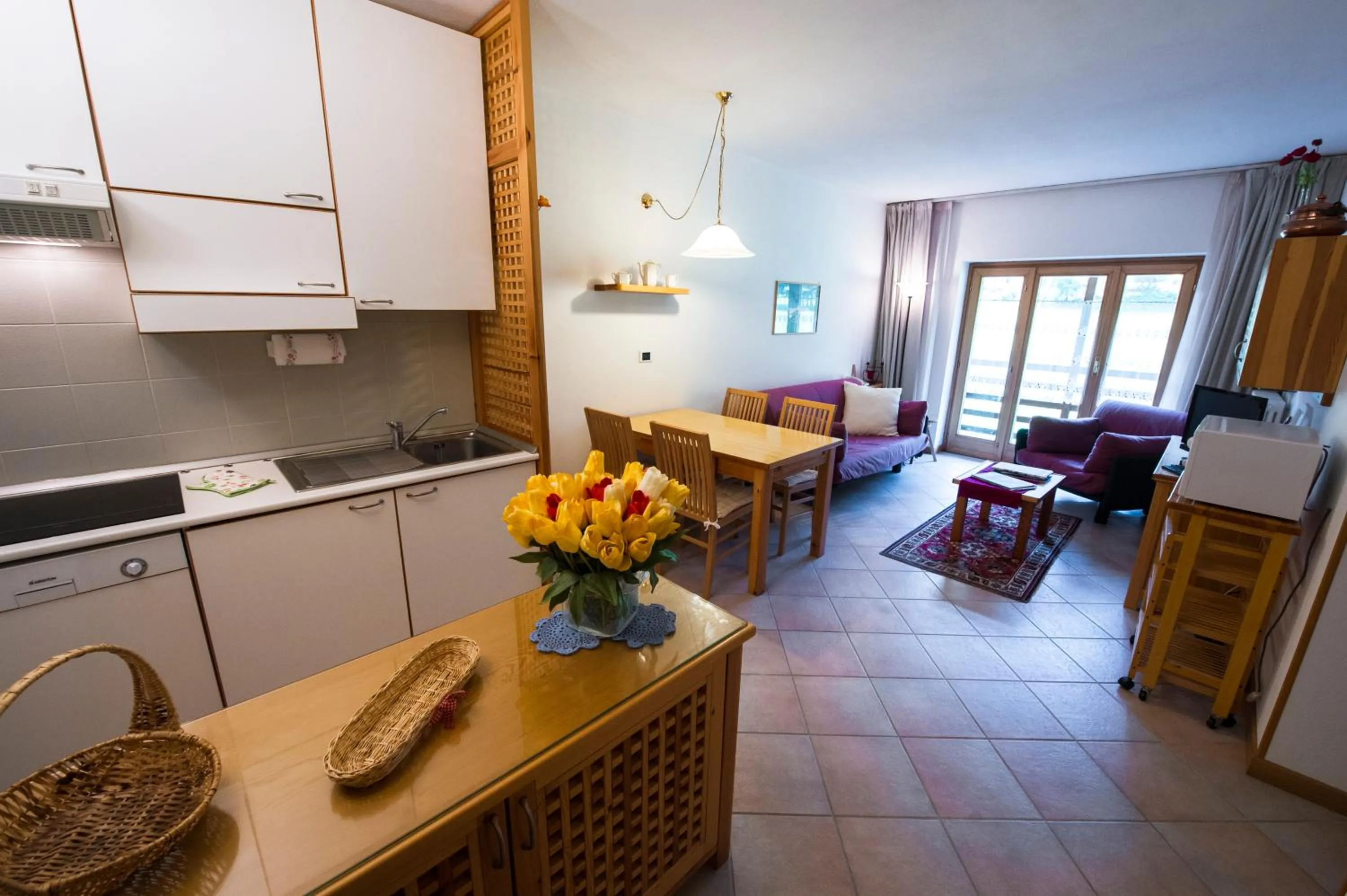 Kitchen or kitchenette in Residenza Del Sole