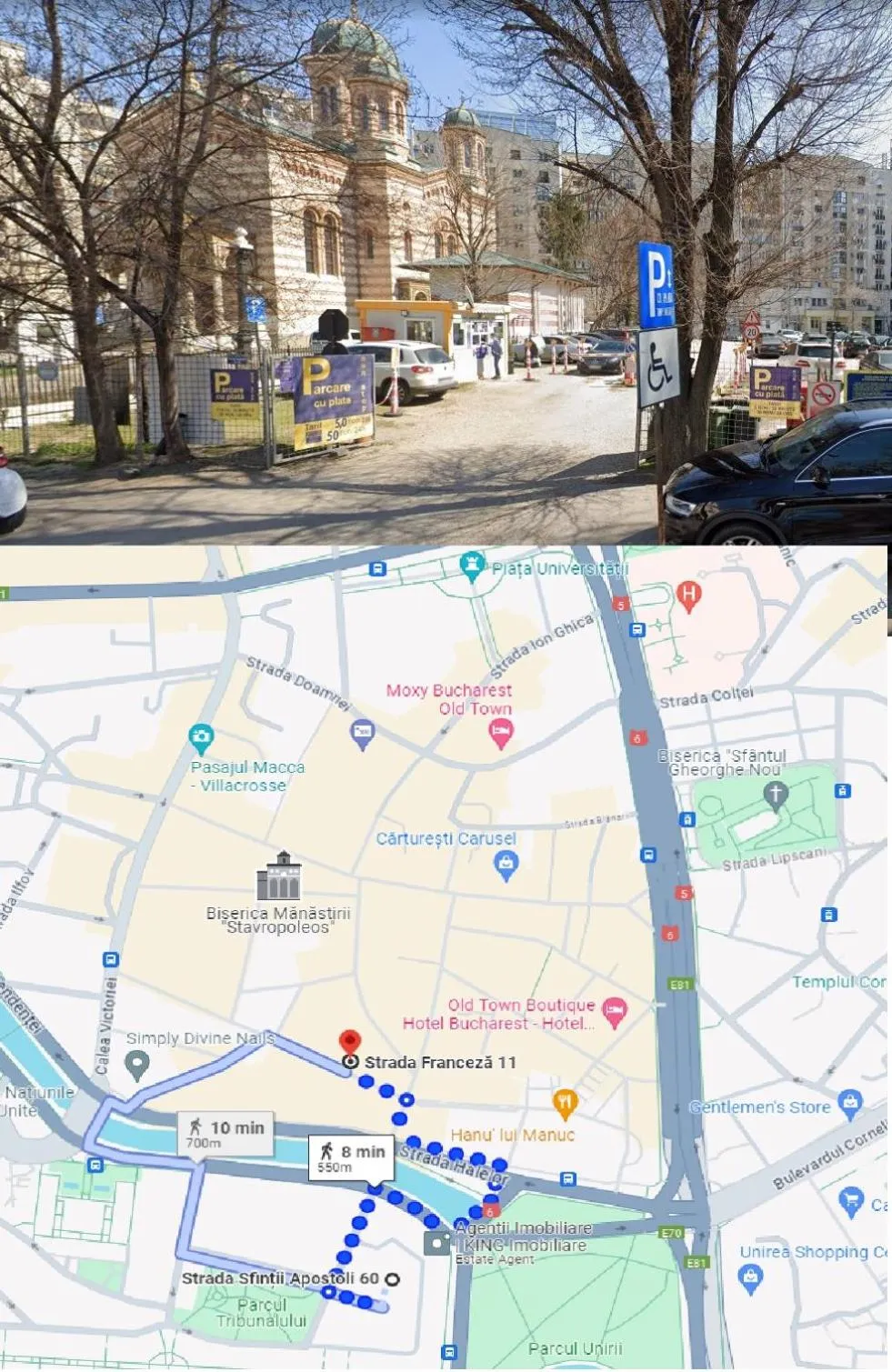 Parking in The Mansion Boutique Hotel