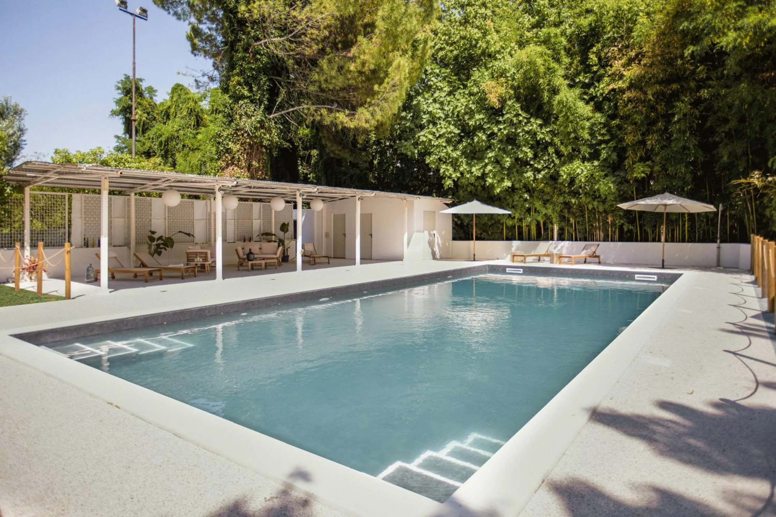 Pool view in Best Western Hotel Cristallo Mantova
