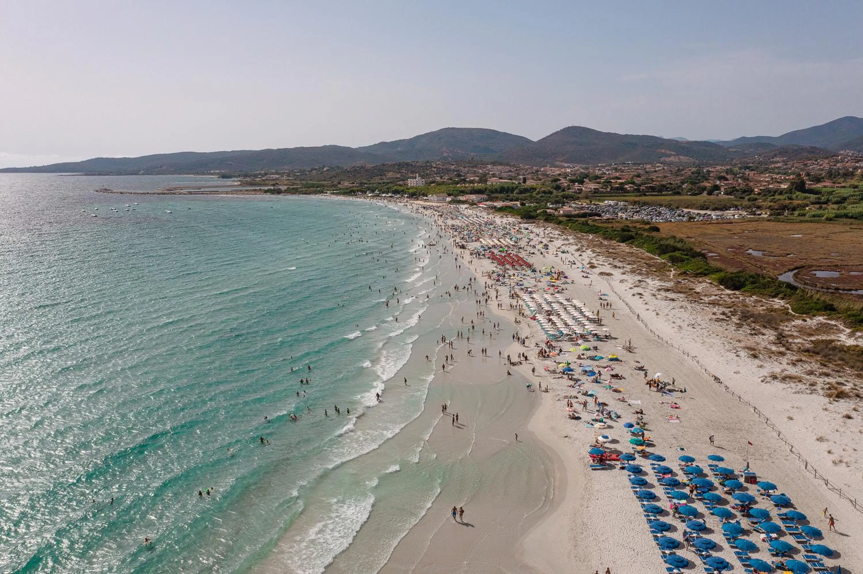 Bird's eye view, Beach in Amareclub Le Rose