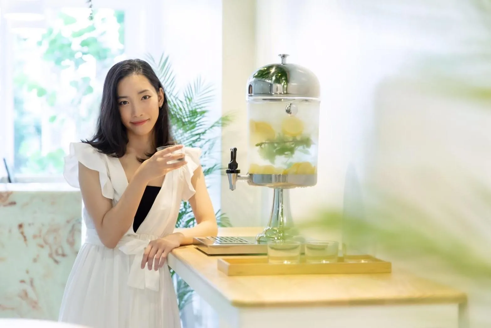 Staff in 128 room and massage