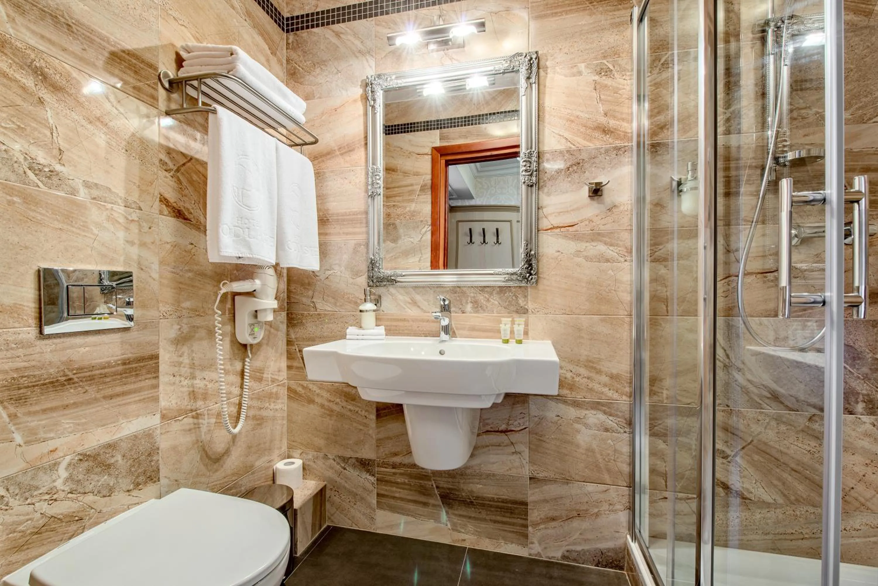 Shower in Hotel Podlasie