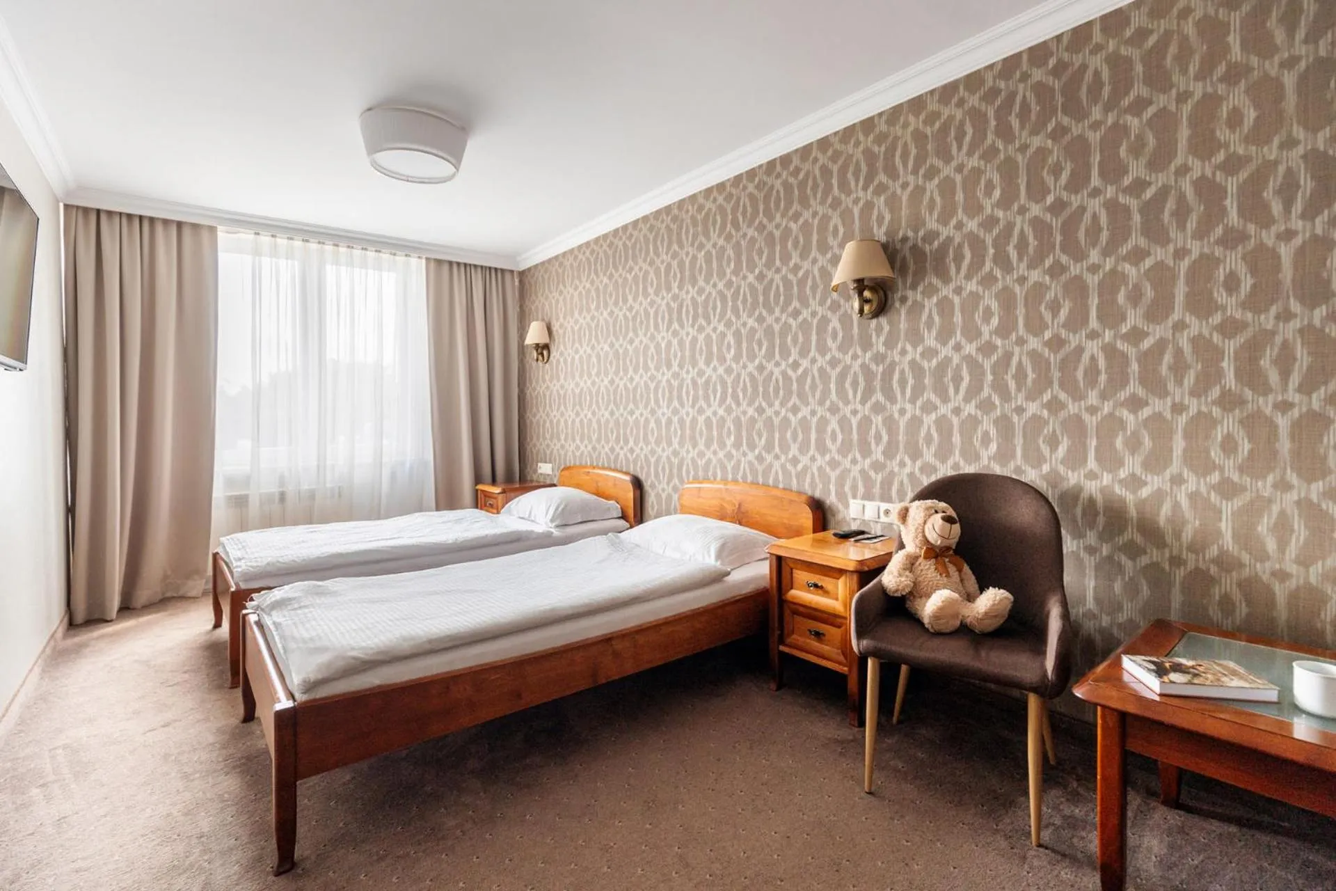 Bed in Hotel Podlasie
