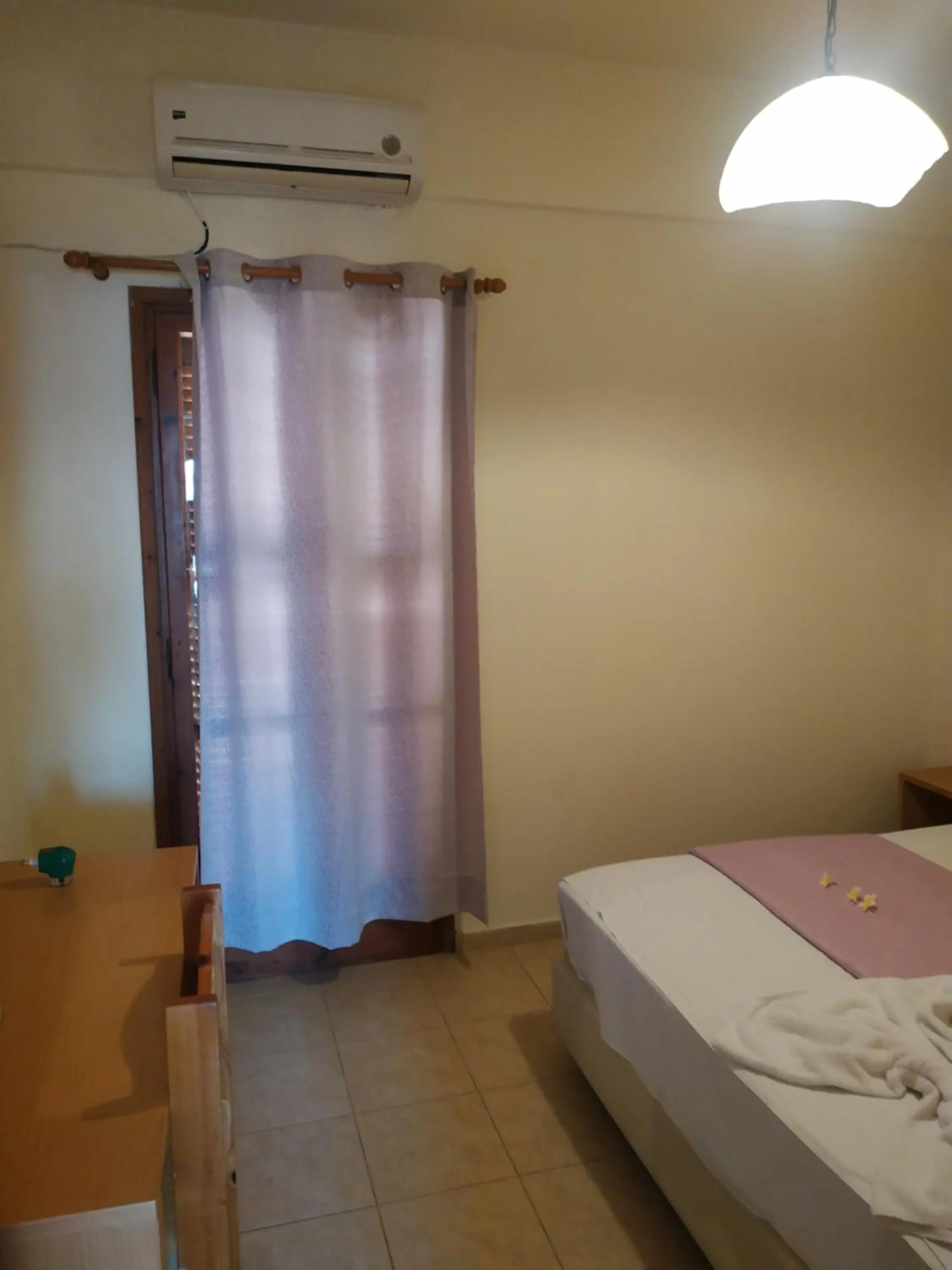 Bed in Lia Sofia Apartments