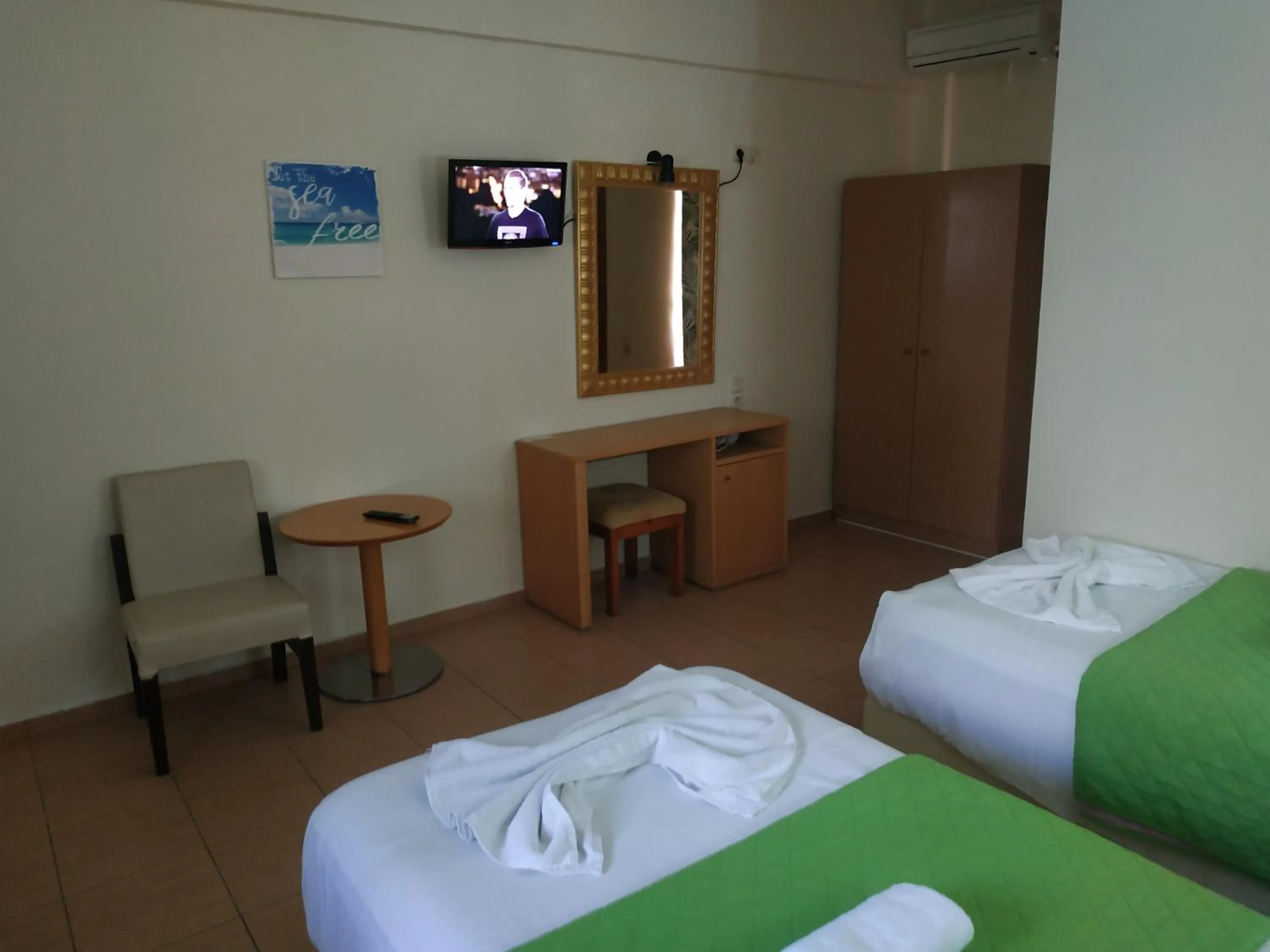 Bed in Lia Sofia Apartments