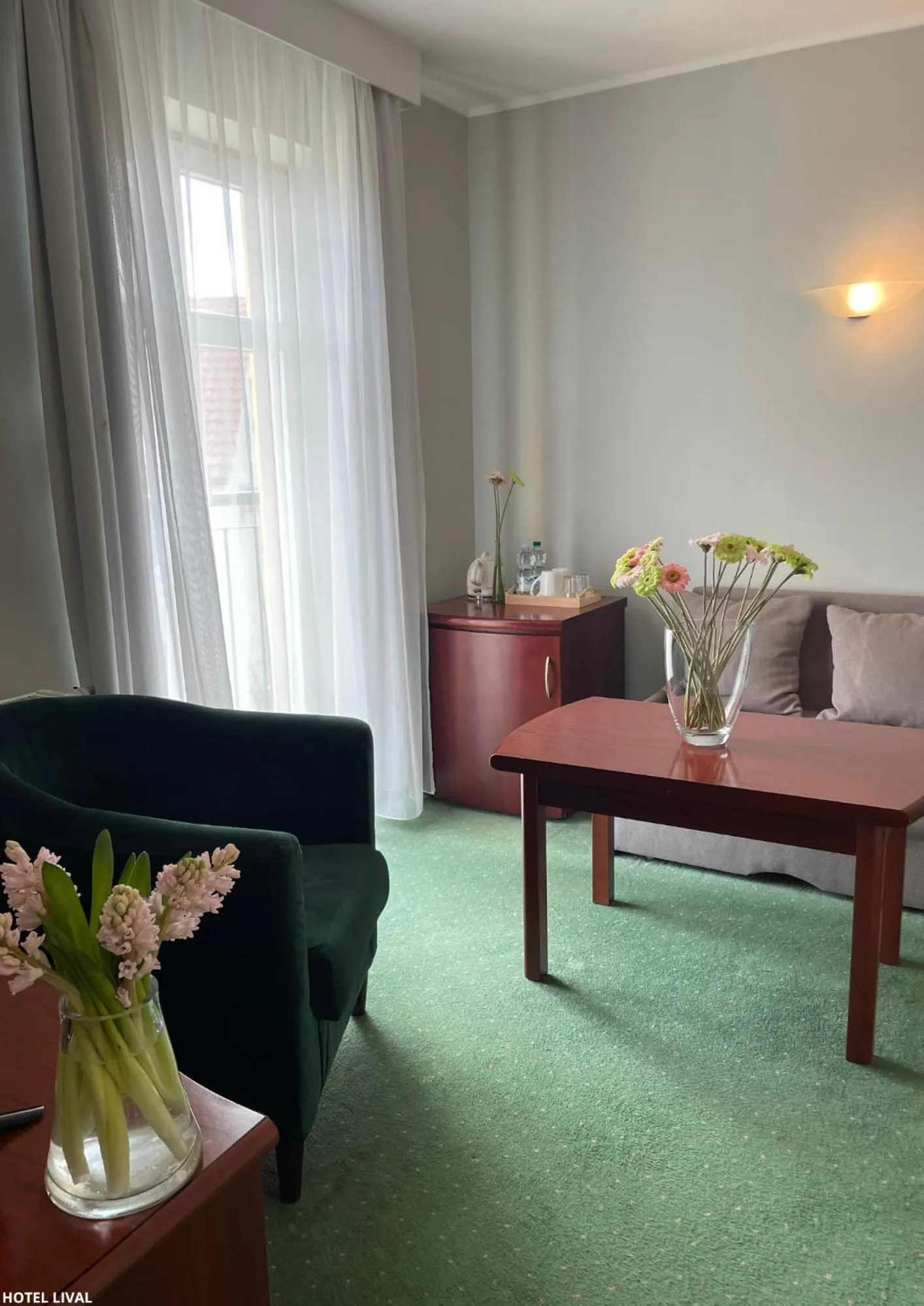Living room in Hotel Lival