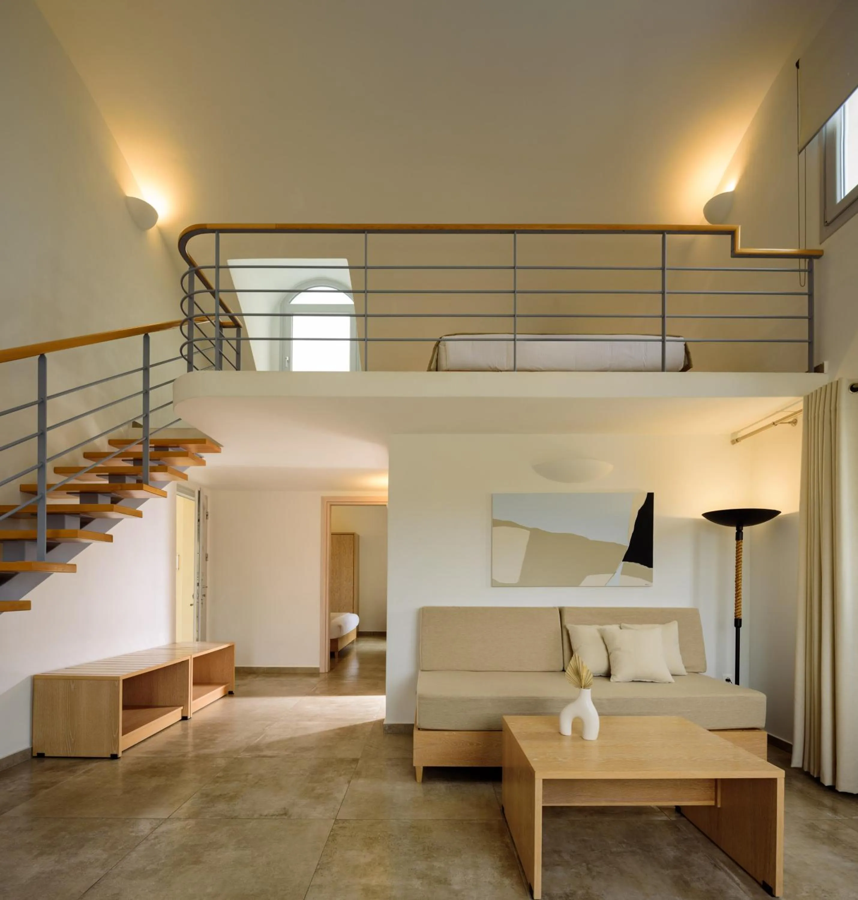 Bed in Aliter Suites