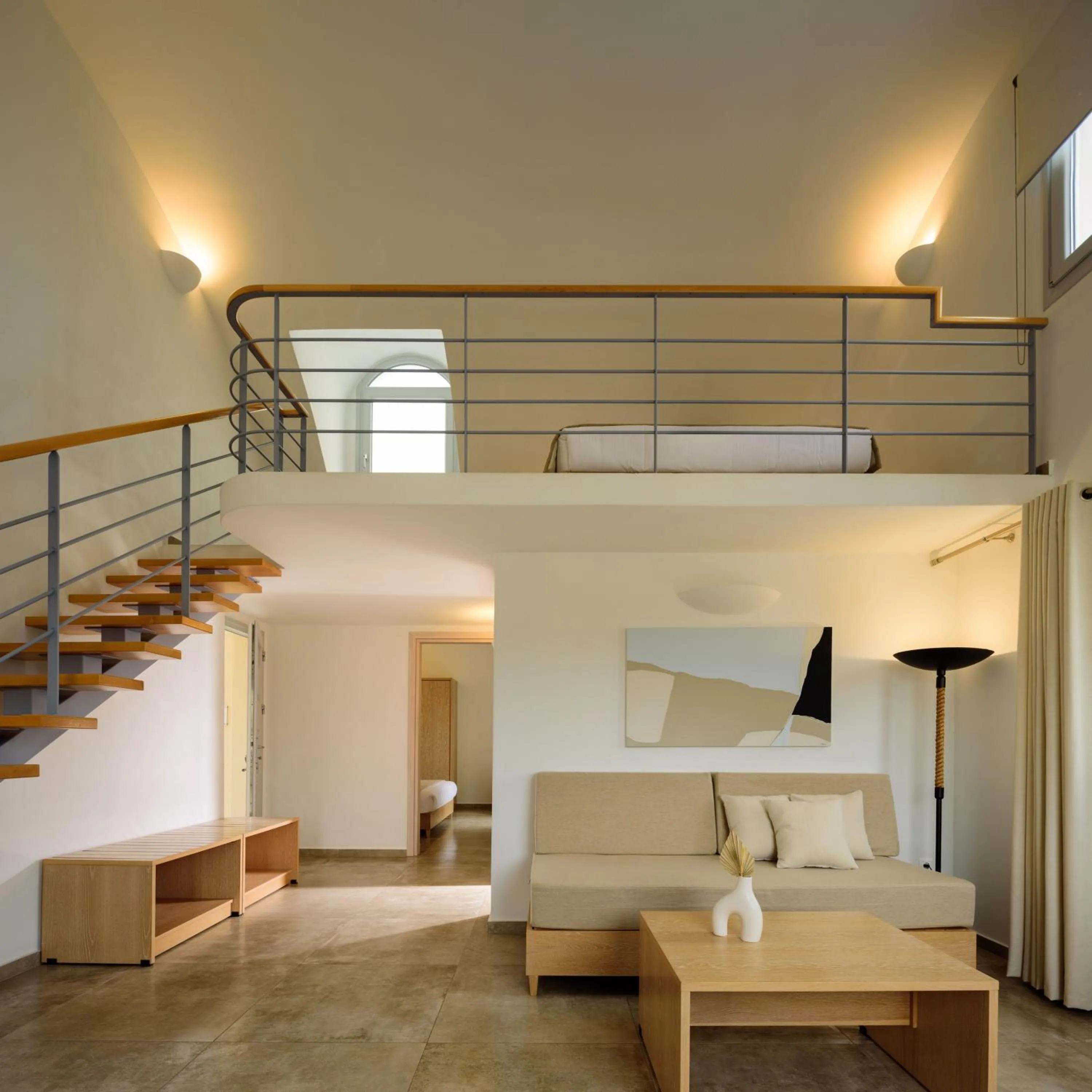 Bed in Aliter Suites