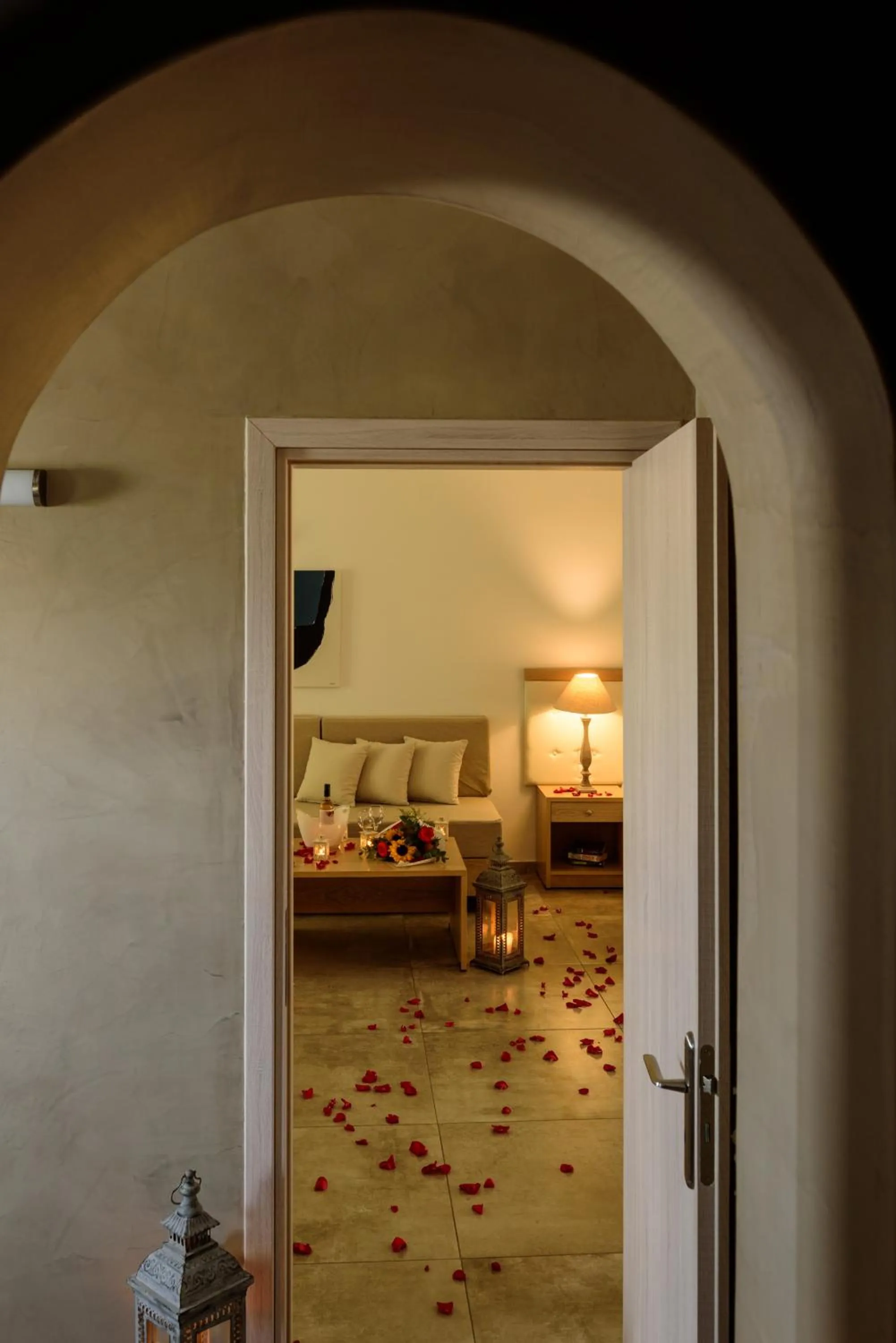 Decorative detail, Bed in Aliter Suites