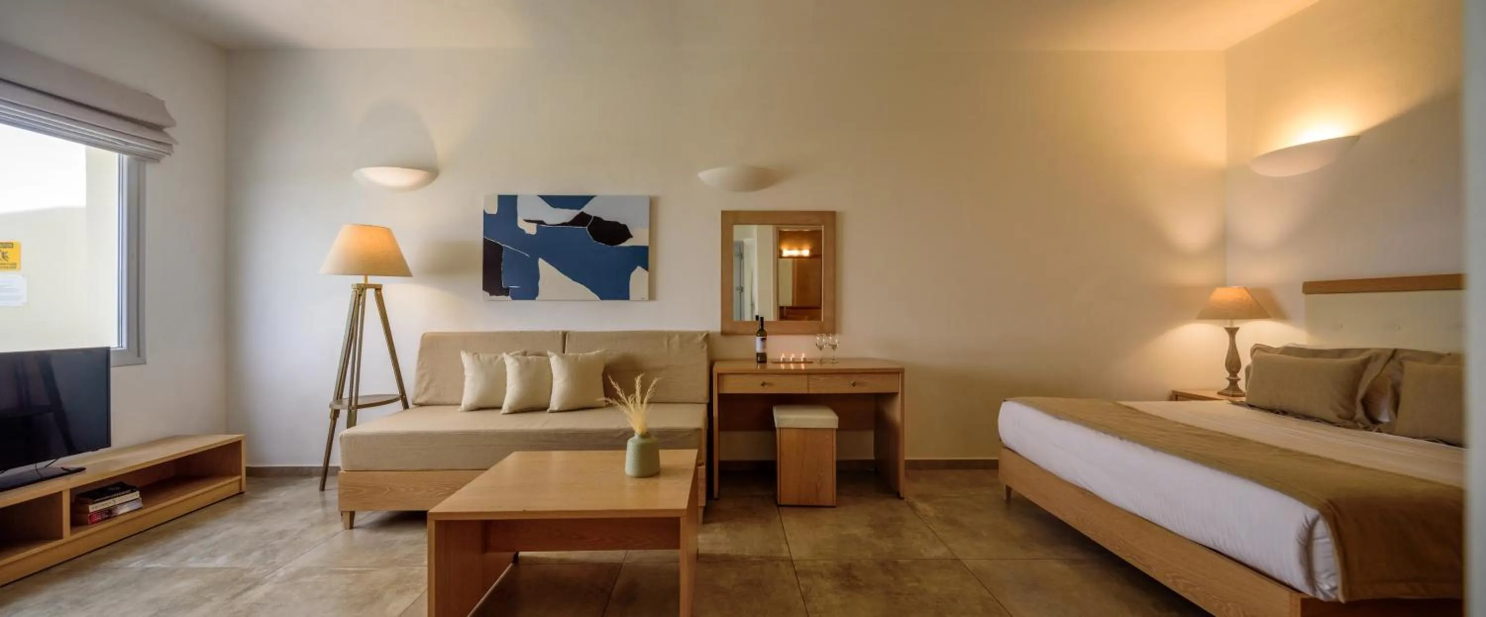 Bed in Aliter Suites