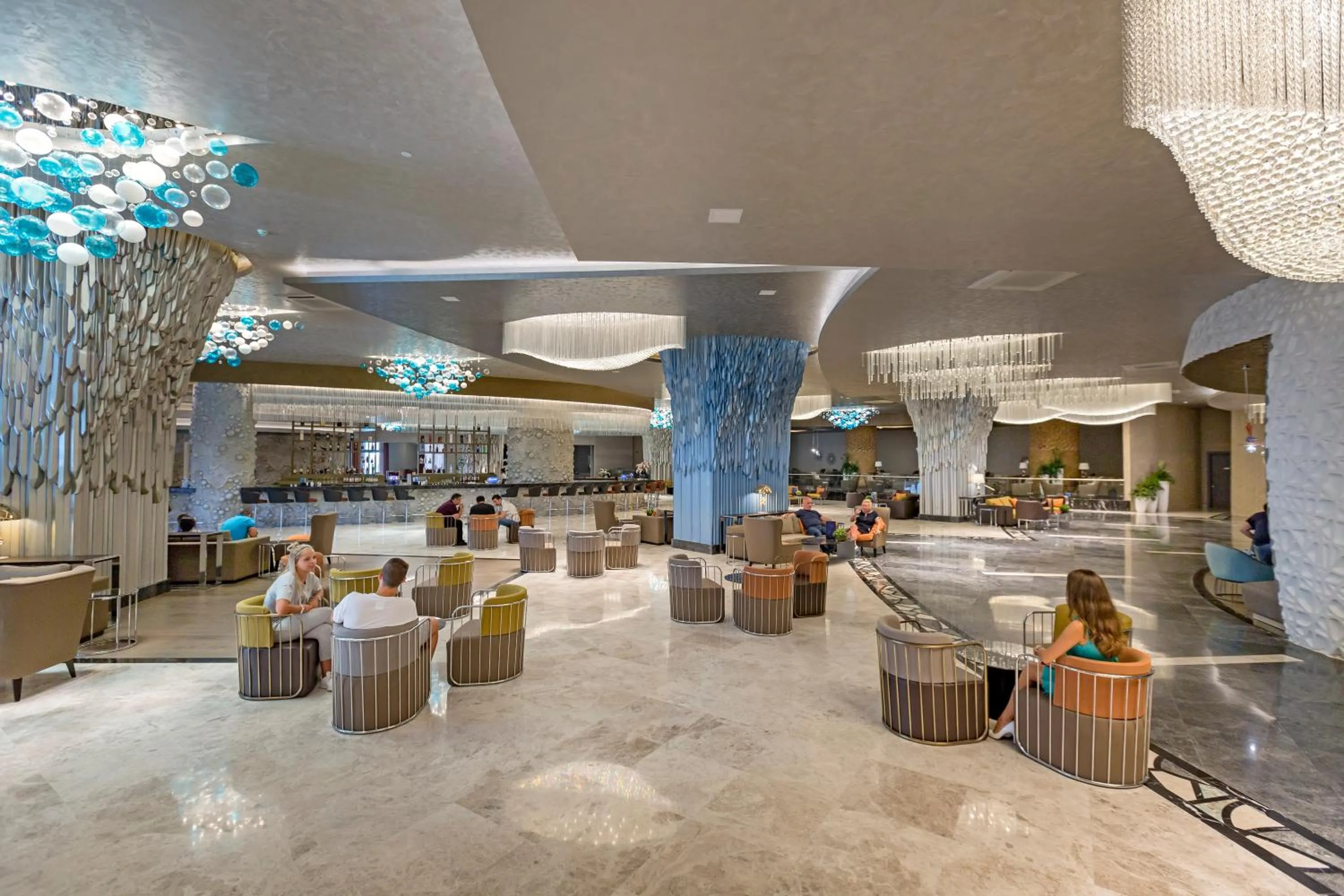 Lobby or reception in Royal Seginus