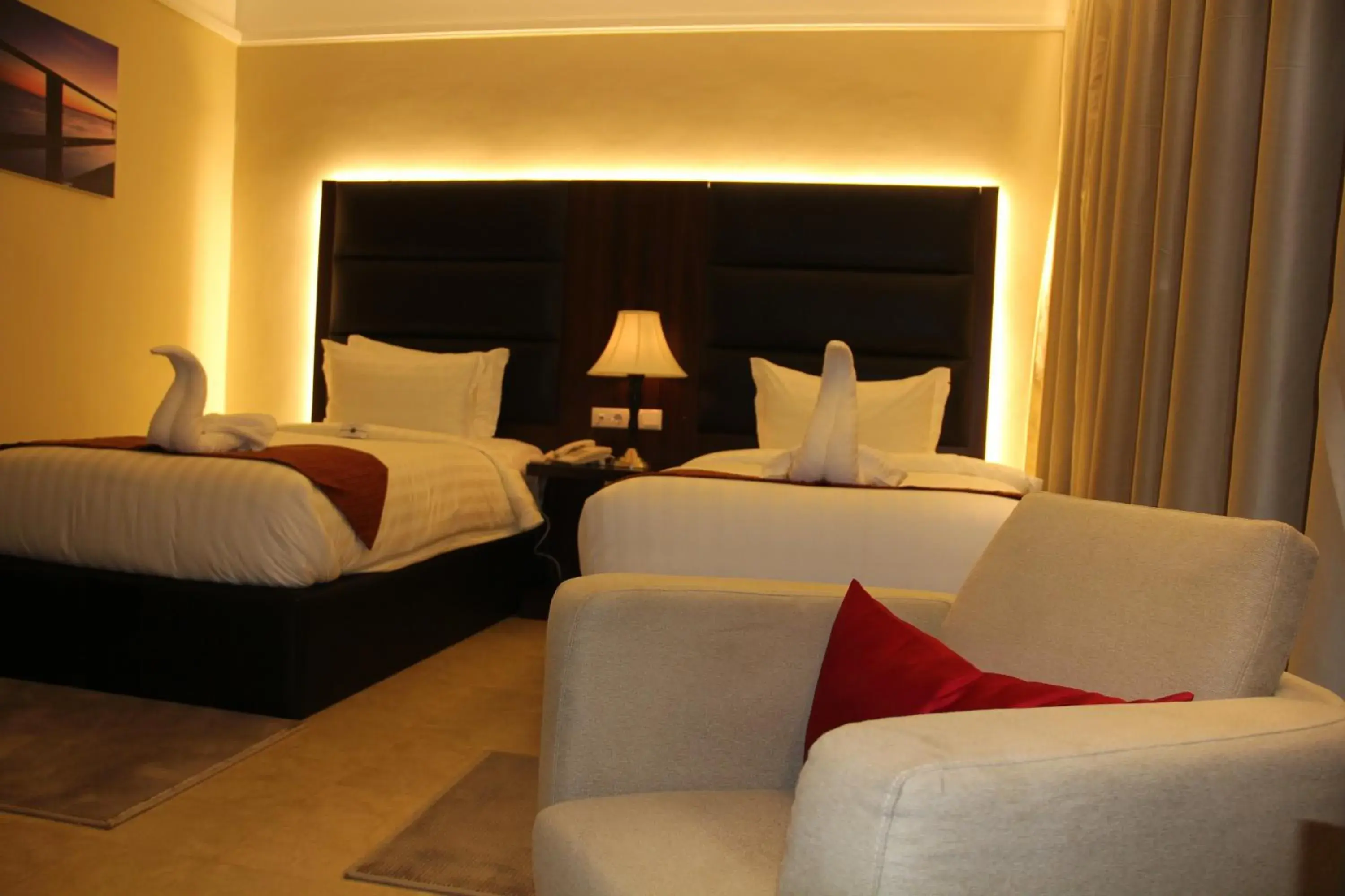 Deluxe Twin Room in Casablu Hotel Deluxe Twin Room in Casablu Hotel