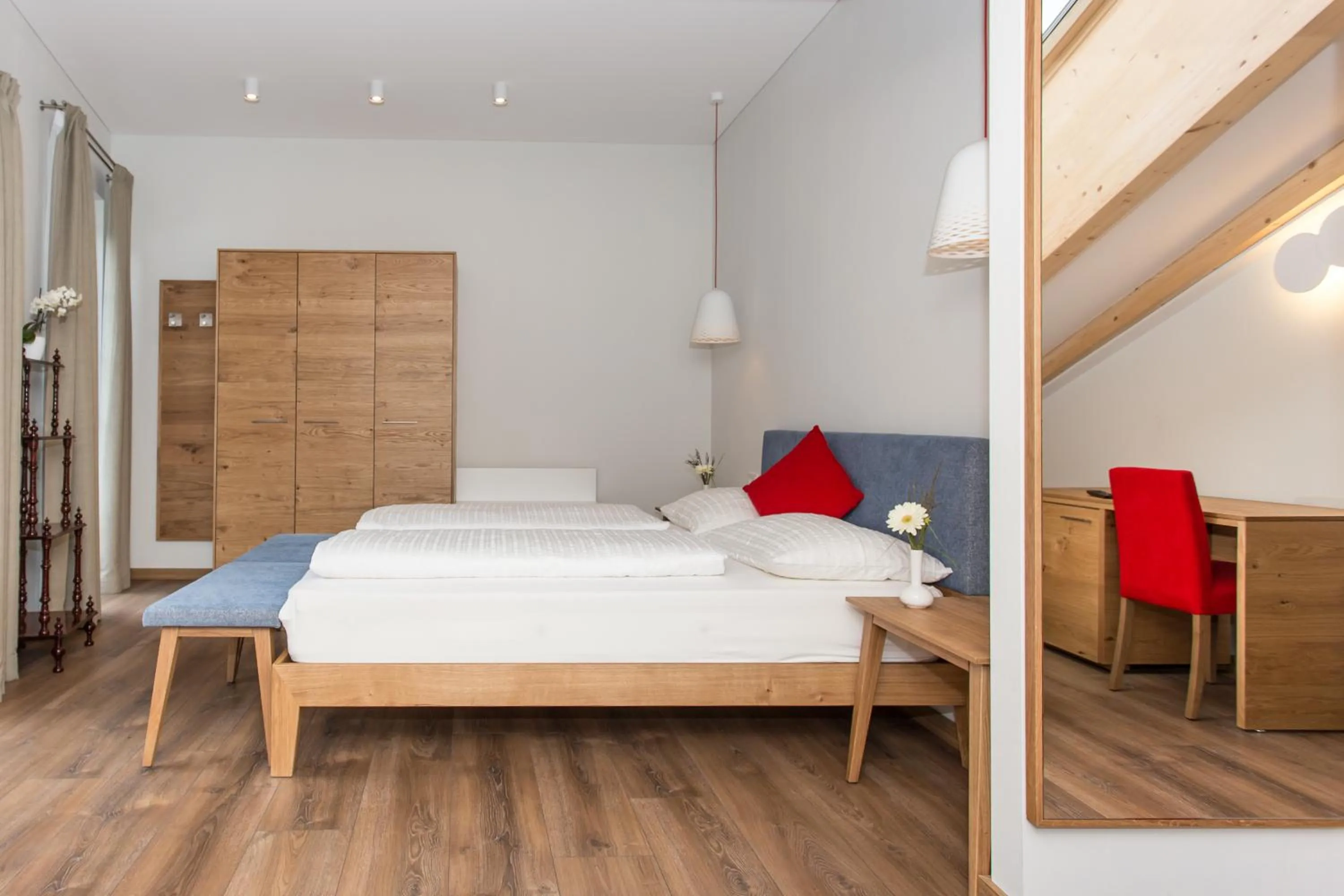 Bed in Hotel Elefant