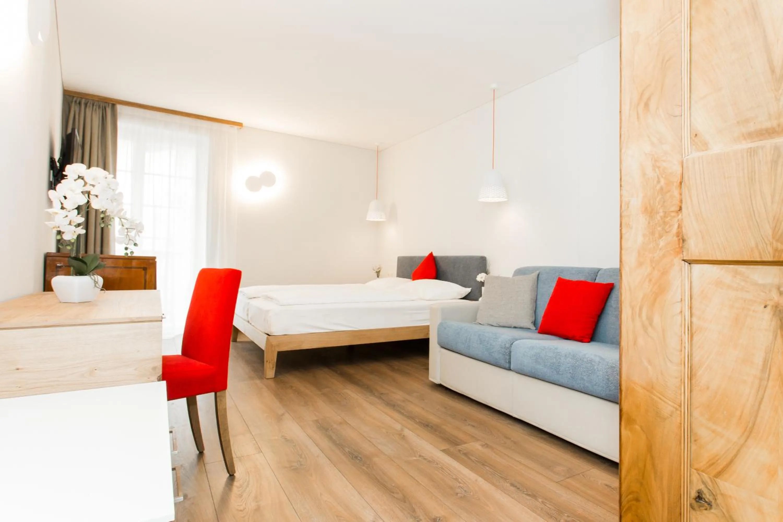 Bed in Hotel Elefant