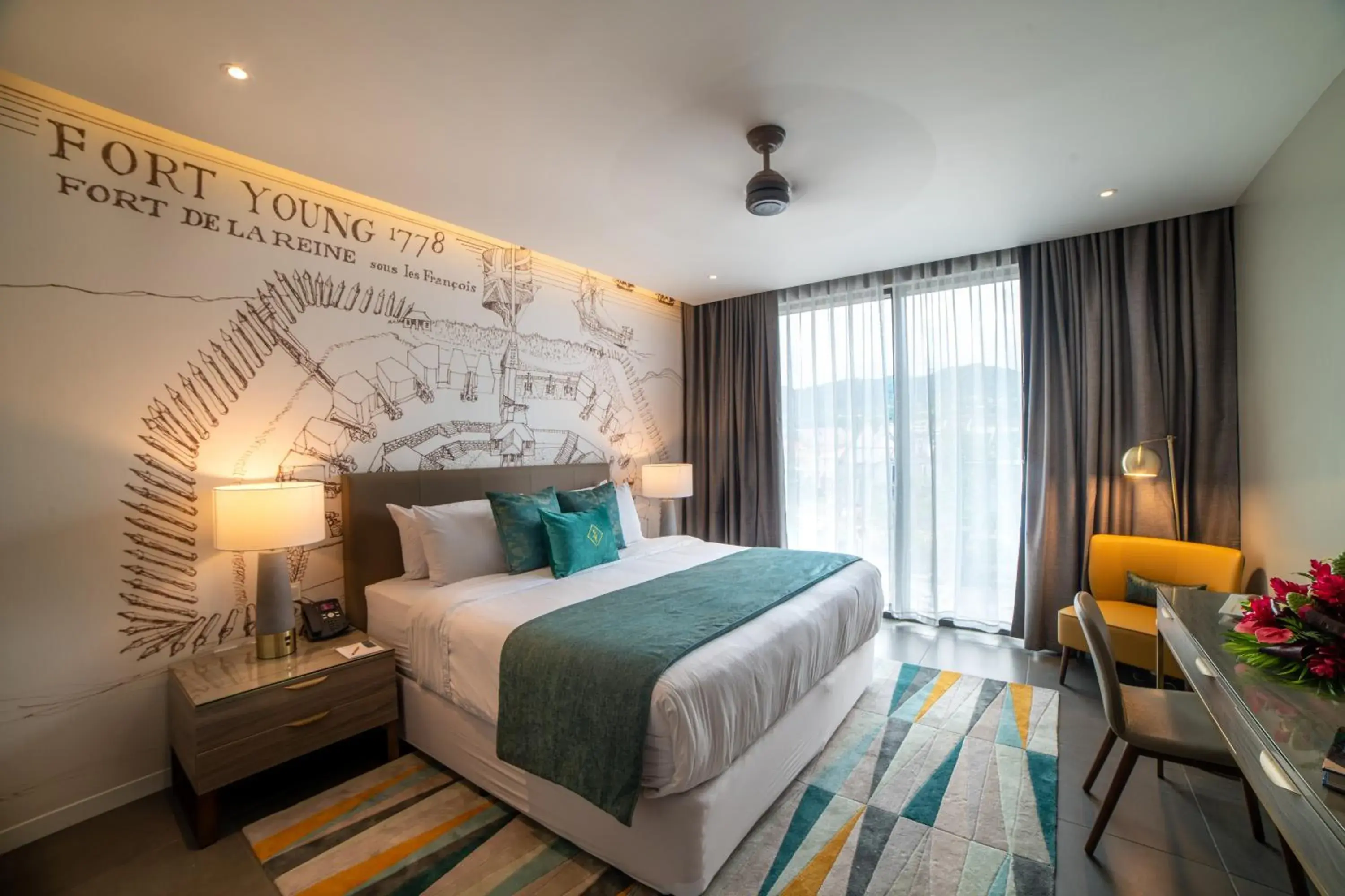 Fort Mountain View King in Fort Young Hotel Fort Mountain View King in Fort Young Hotel