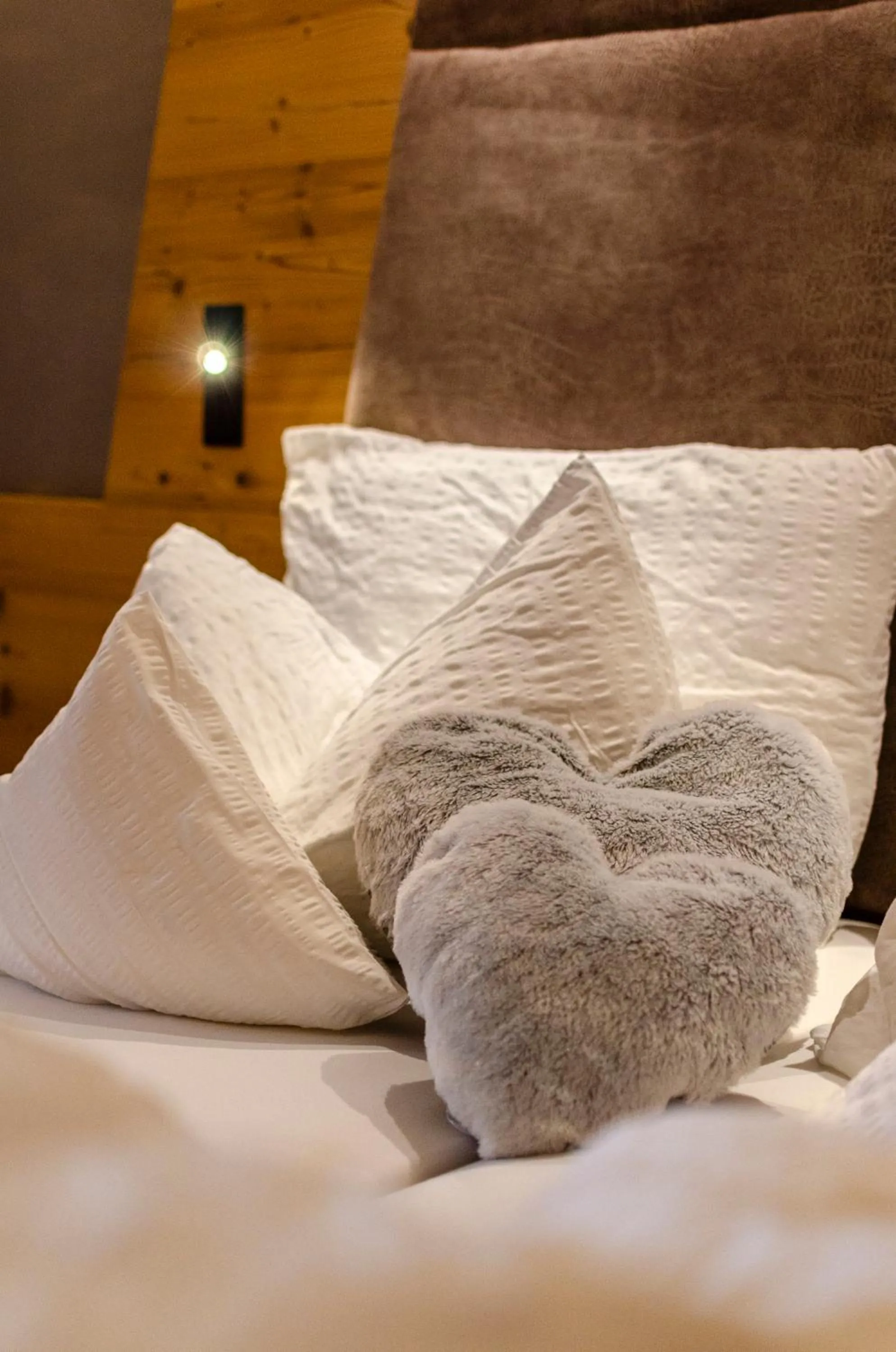 Decorative detail, Bed in Hotel Faloria