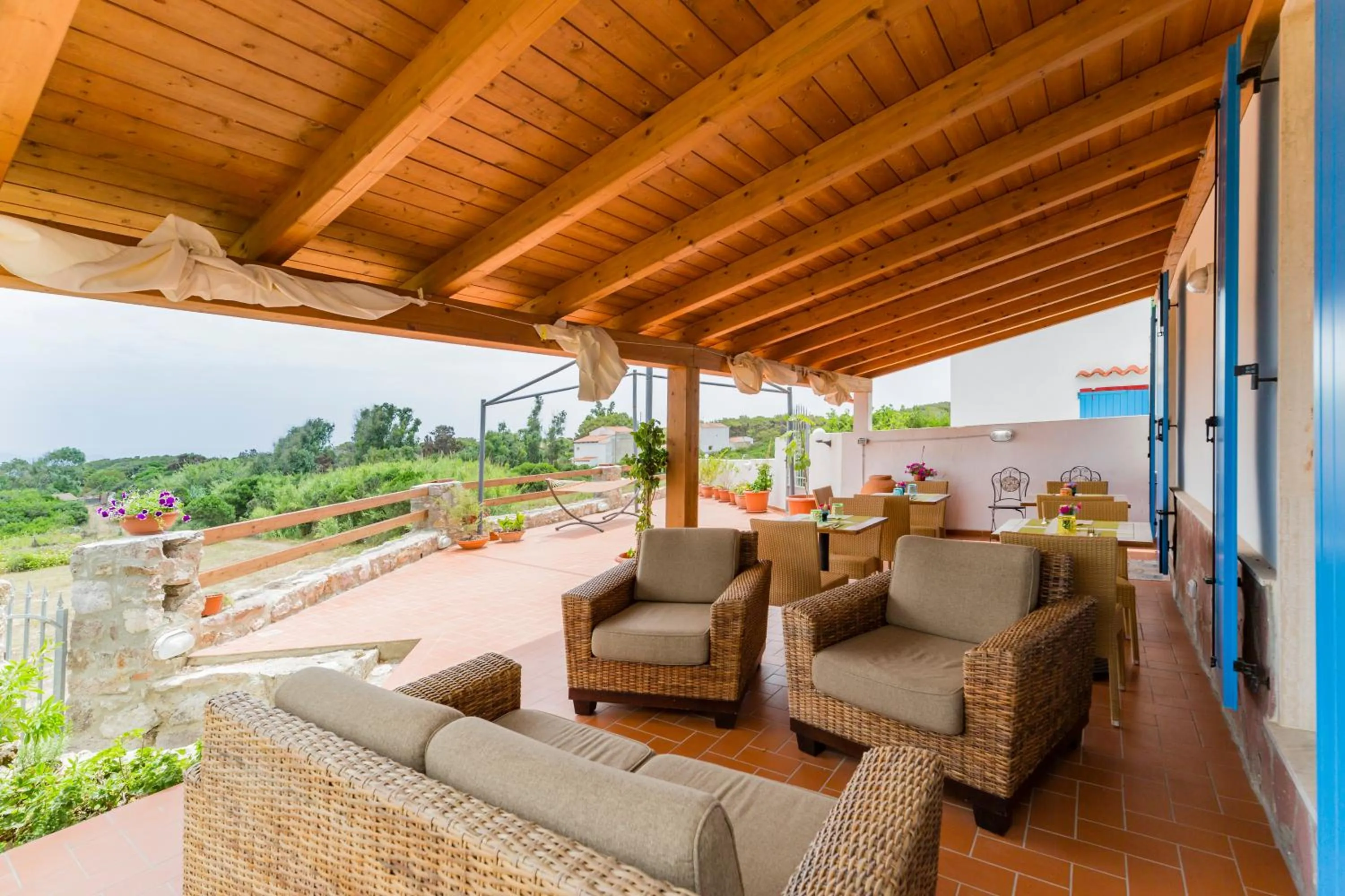 Patio in Villa Brigida