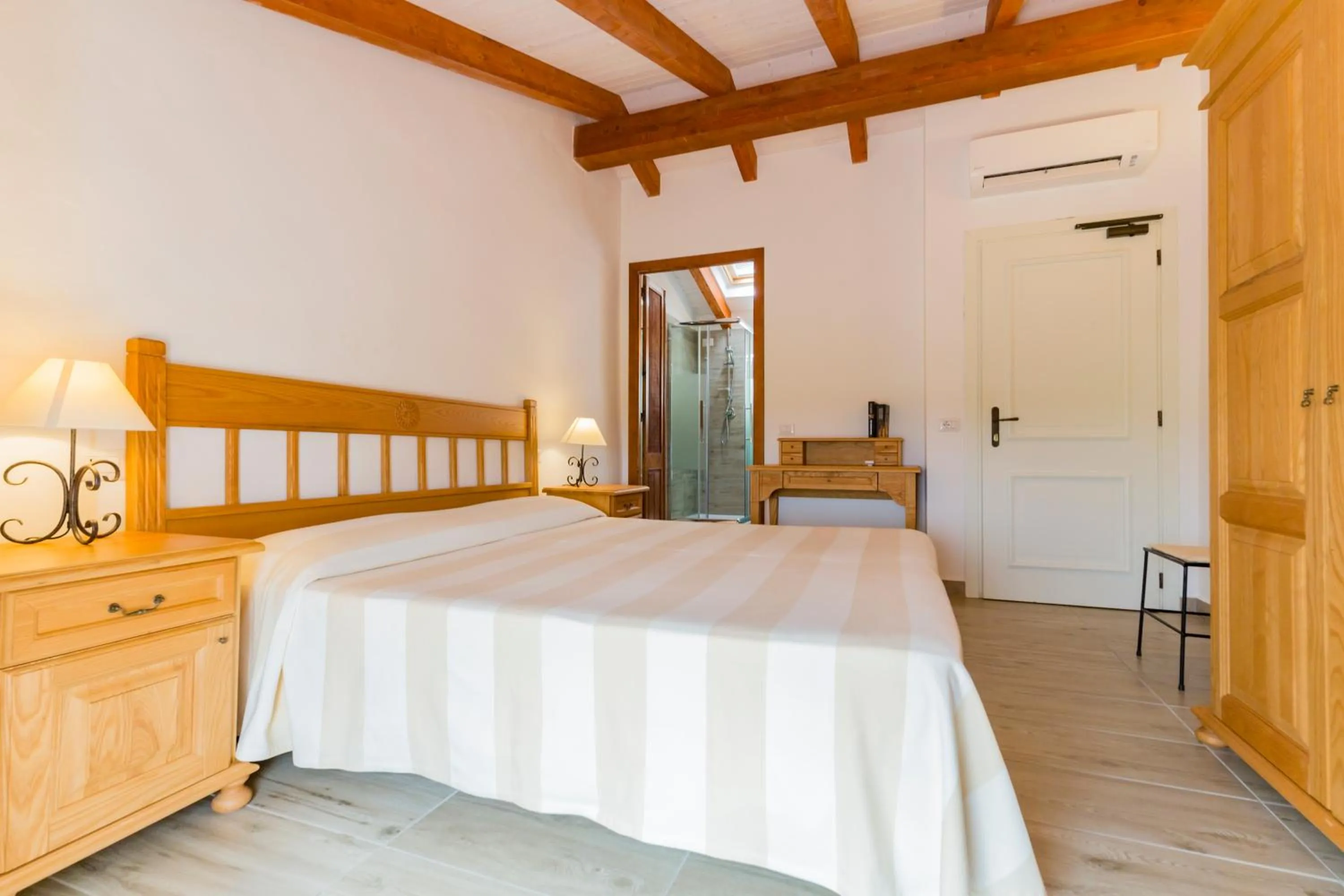 Bed in Villa Brigida