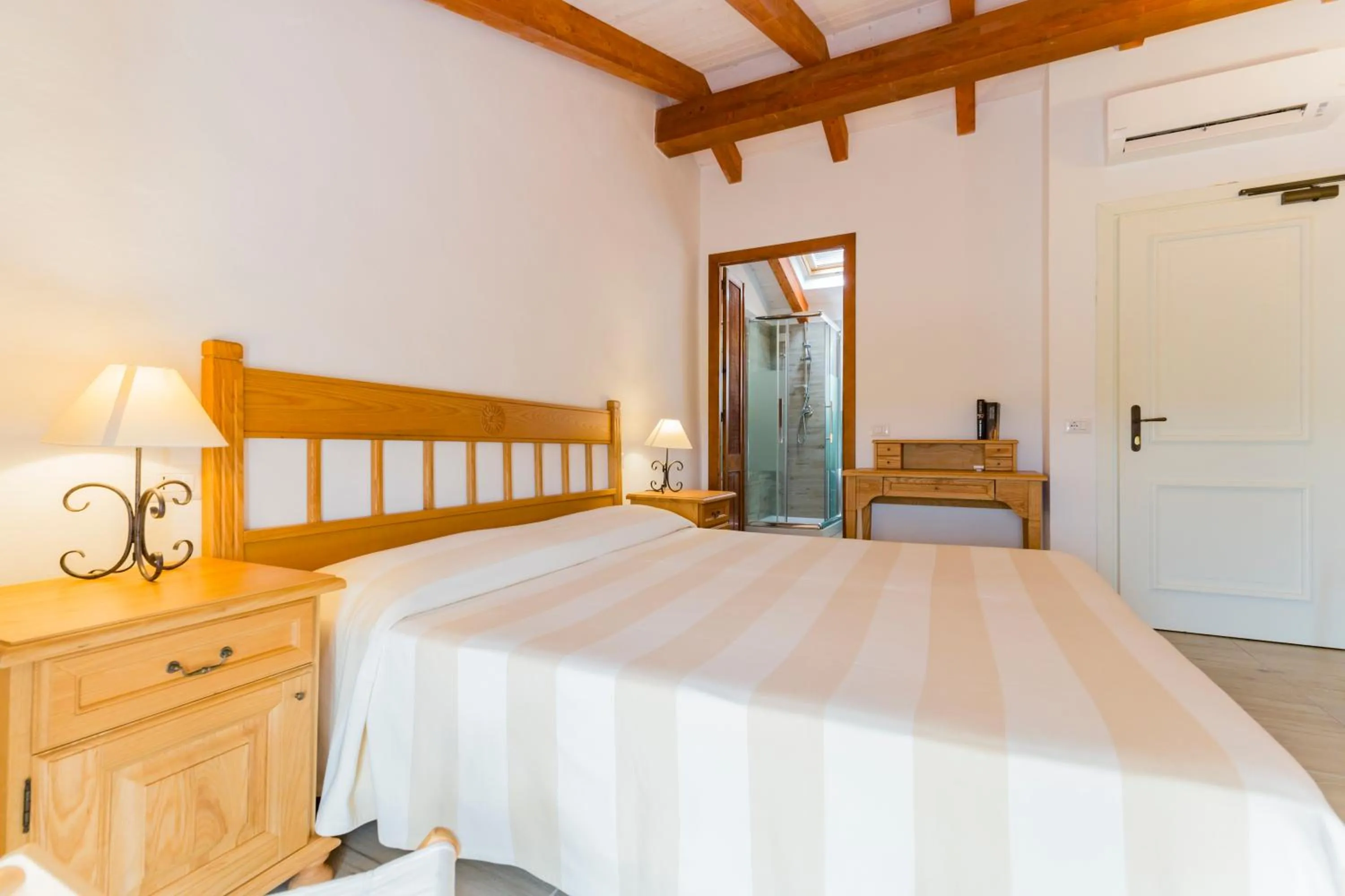 Bed in Villa Brigida